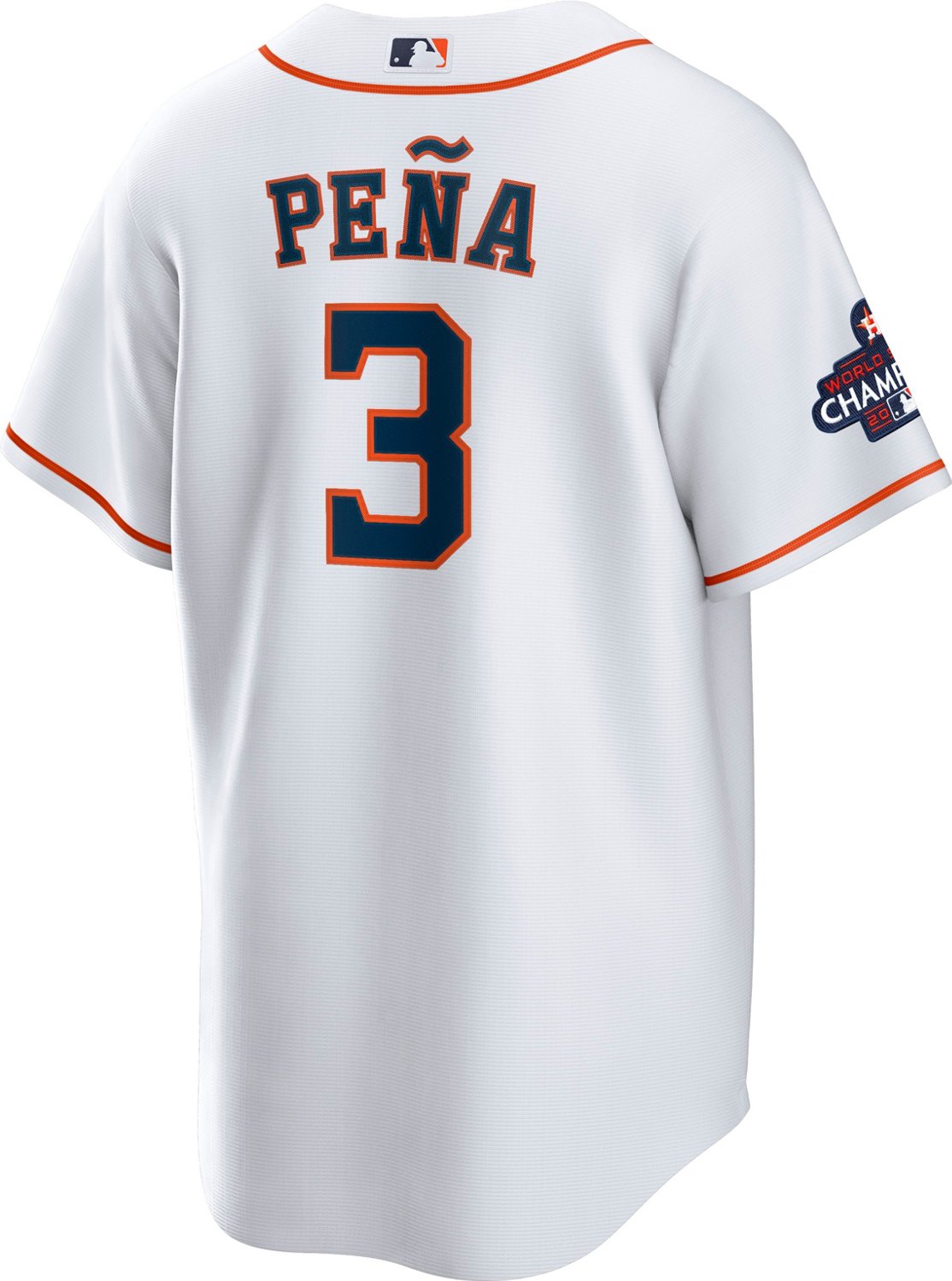 Nike Men's Houston Astros Jeremy Pena 2022 World Series Champs Replica Jersey - PersonalJerseys