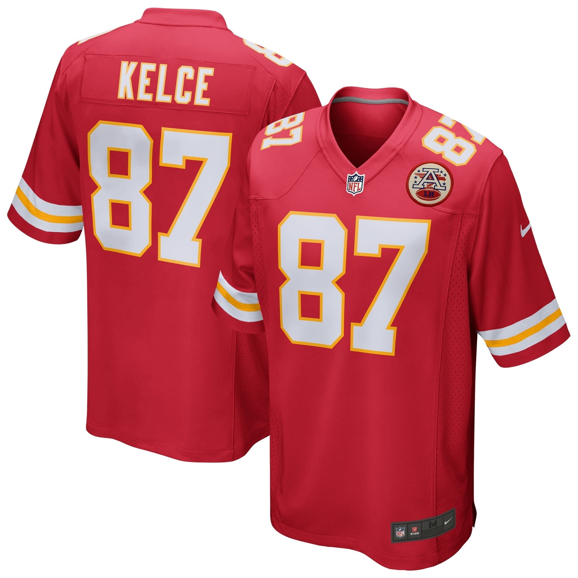 Men's Nike Travis Kelce Red Kansas City Chiefs Game Jersey - PersonalJerseys