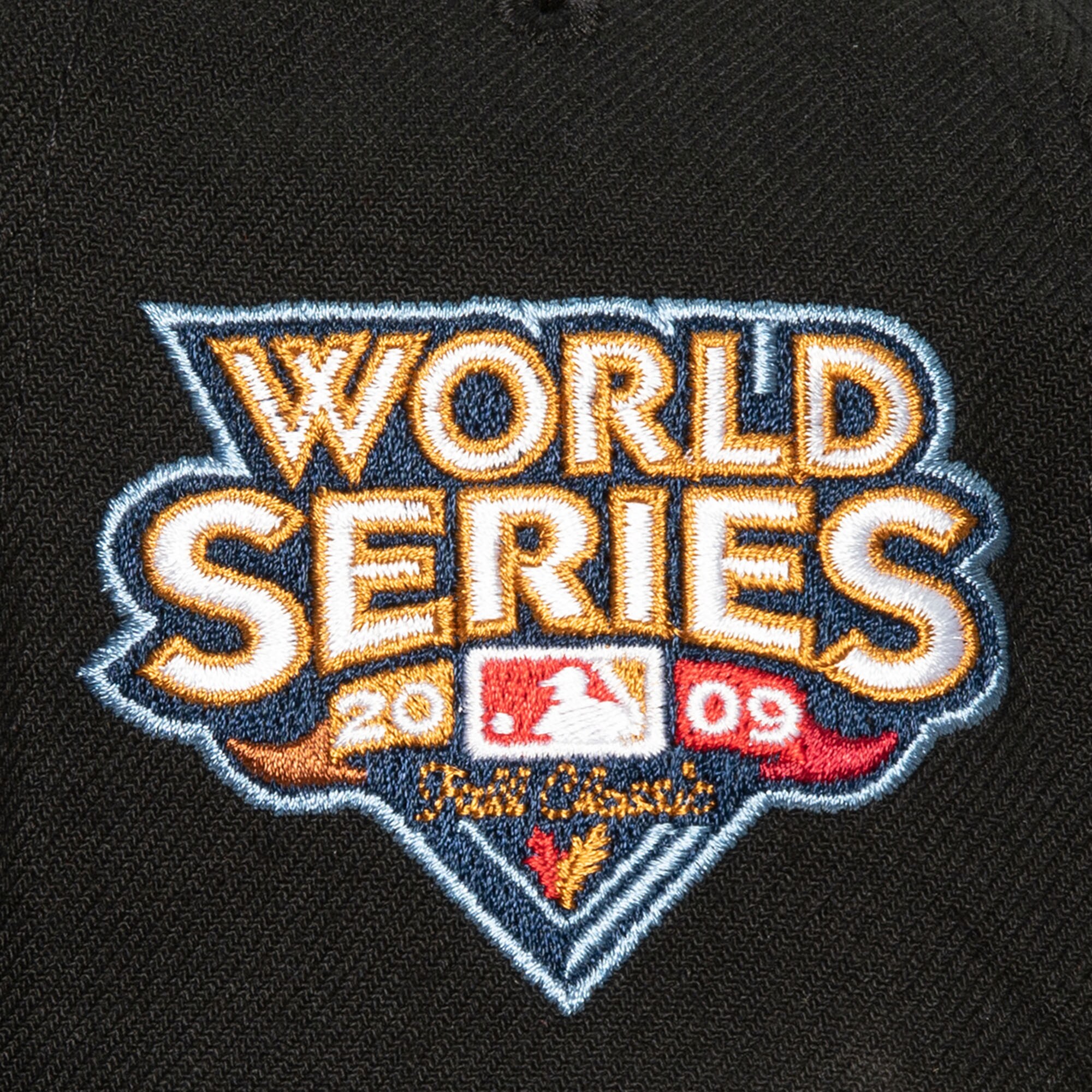 New York Yankees Mitchell & Ness World Series Champs Snapback Hat - Black - PersonalJerseys