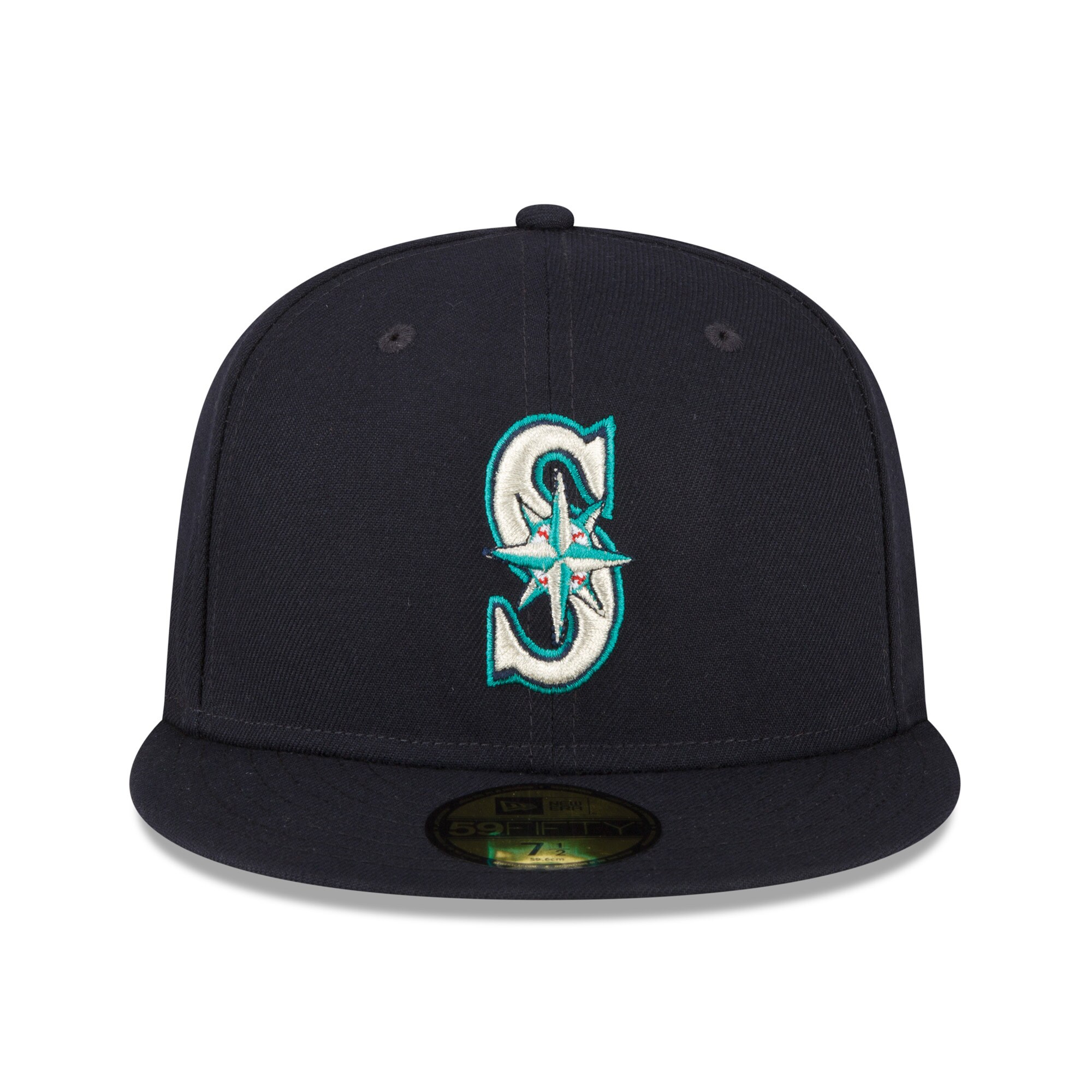 Seattle Mariners New Era Authentic Collection Replica 59FIFTY Fitted Hat - Navy - PersonalJerseys