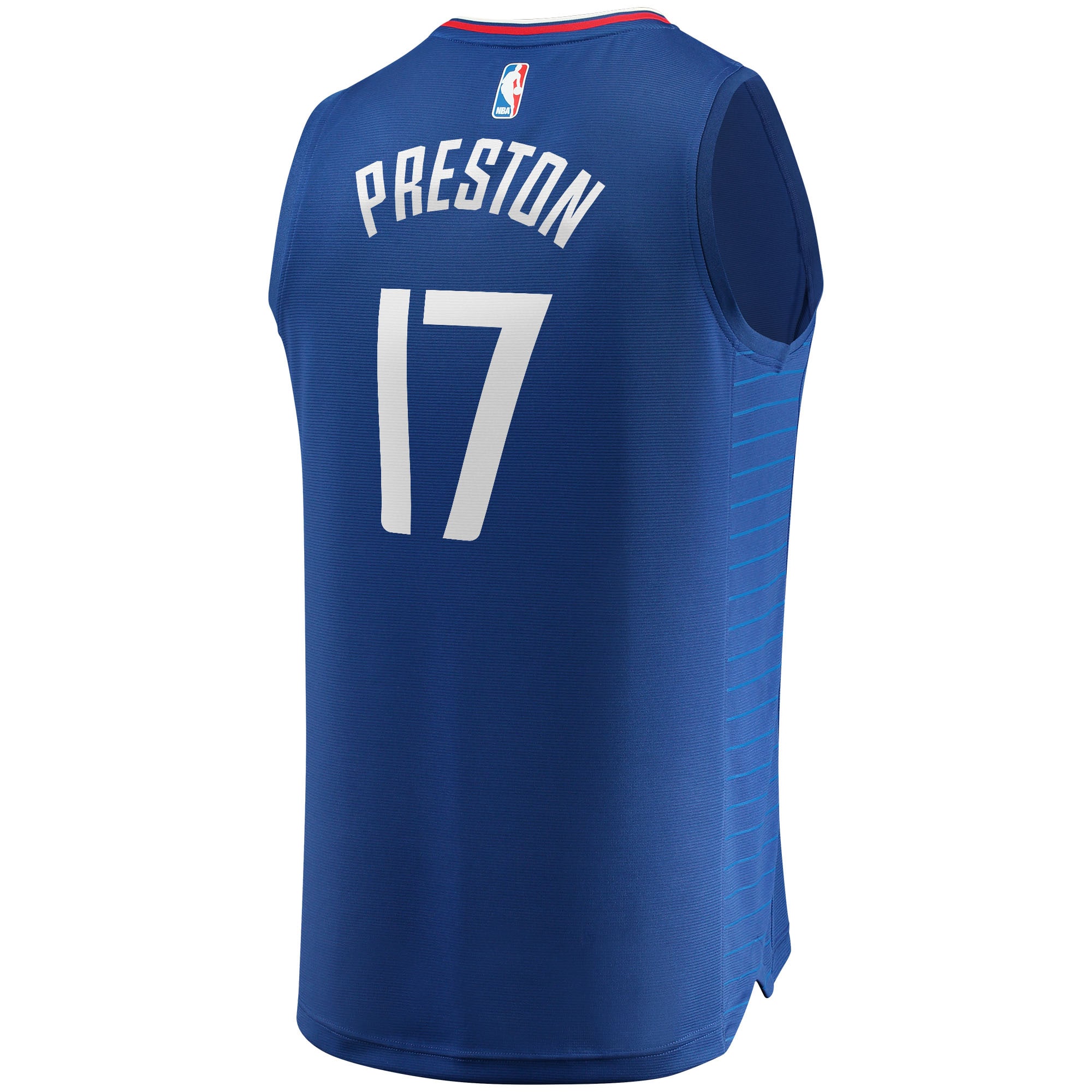 Jason Preston LA Clippers Fanatics Branded 2021/22 Fast Break Replica Jersey - Icon Edition - Royal - PersonalJerseys
