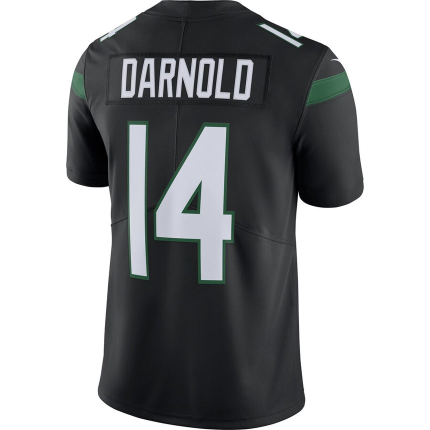 Men's New York Jets Sam Darnold Stealth Black Vapor Limited Jersey - PersonalJerseys