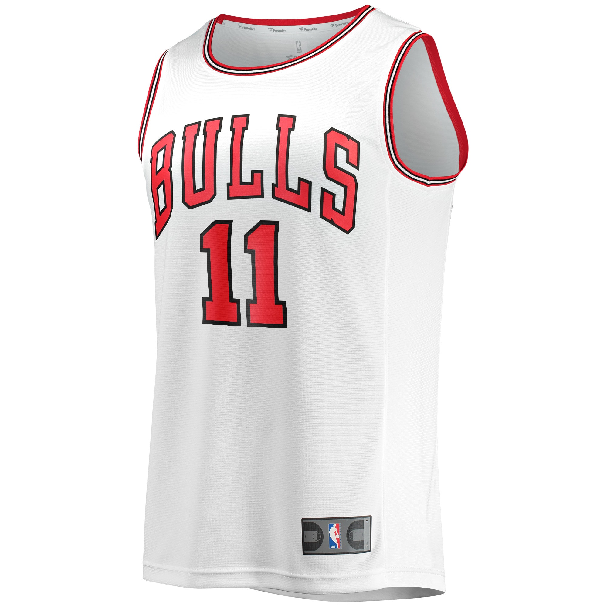 DeMar DeRozan Chicago Bulls Fanatics Branded Fast Break Replica Jersey - Association Edition - White - PersonalJerseys