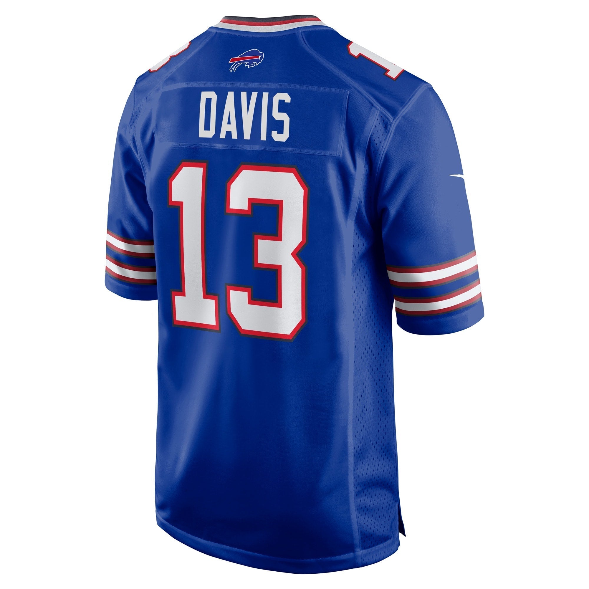Men's Nike Gabriel Davis Royal Buffalo Bills Team Game Player Jersey - PersonalJerseys