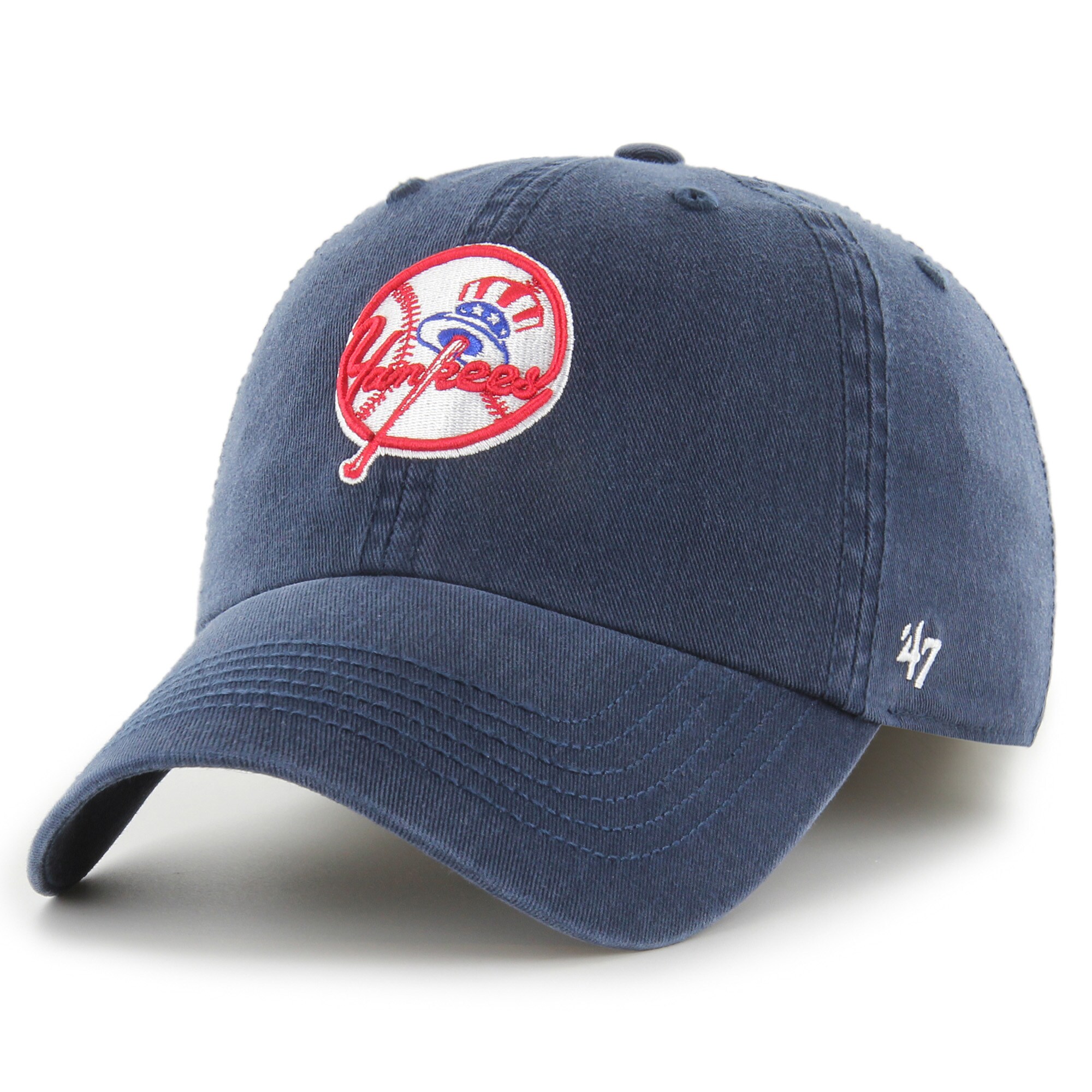 New York Yankees '47 Franchise Logo Fitted Hat - Navy - PersonalJerseys