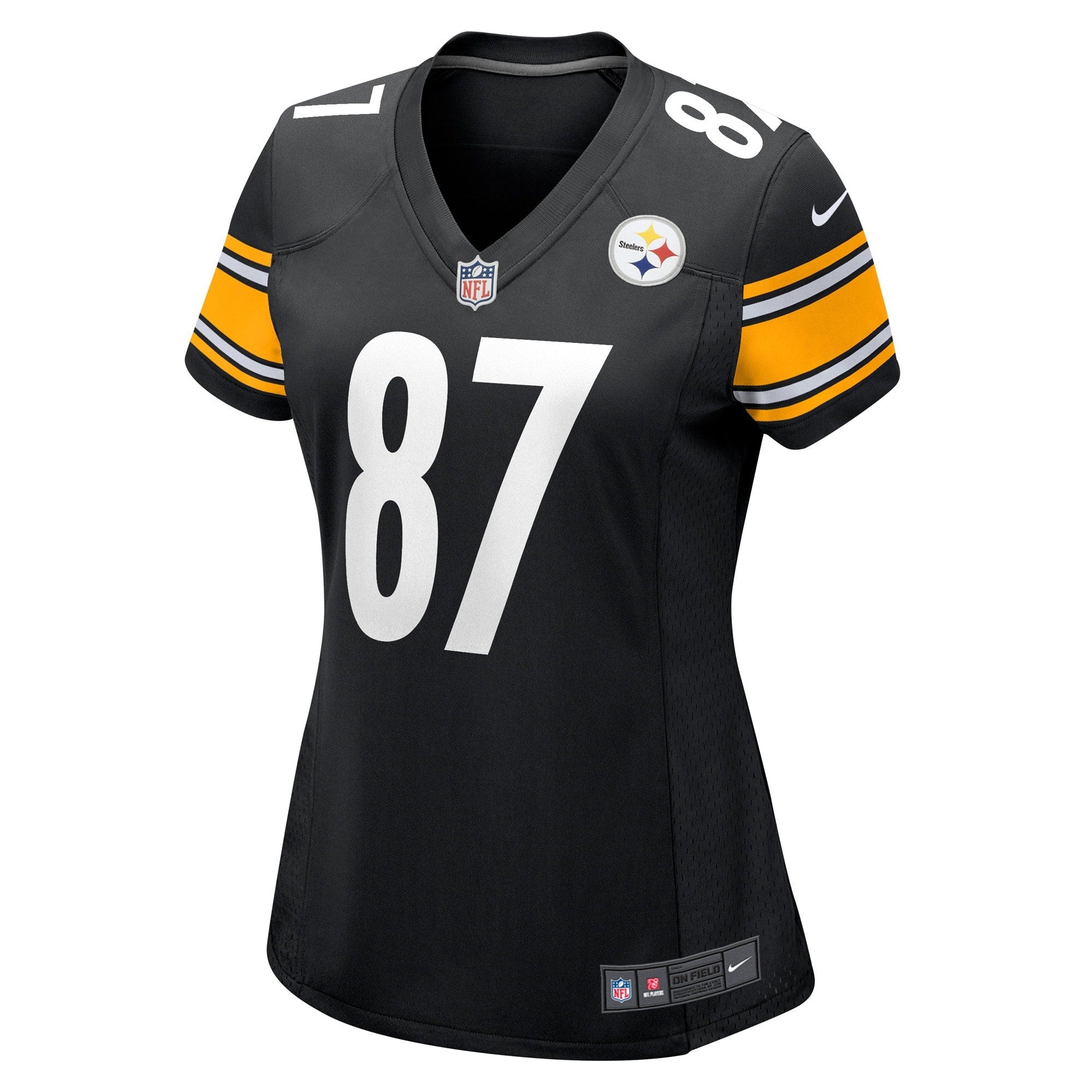 Women's Nike Justin Rigg Black Pittsburgh Steelers Game Player Jersey - PersonalJerseys
