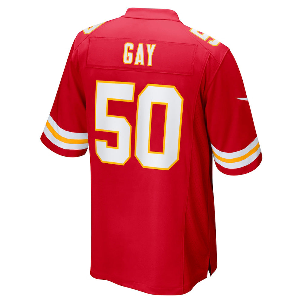 Men's Kansas City Chiefs Willie Gay Game Jersey - Red - PersonalJerseys