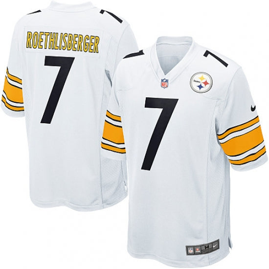 Men's Pittsburgh Steelers Ben Roethlisberger Game Jersey White - PersonalJerseys