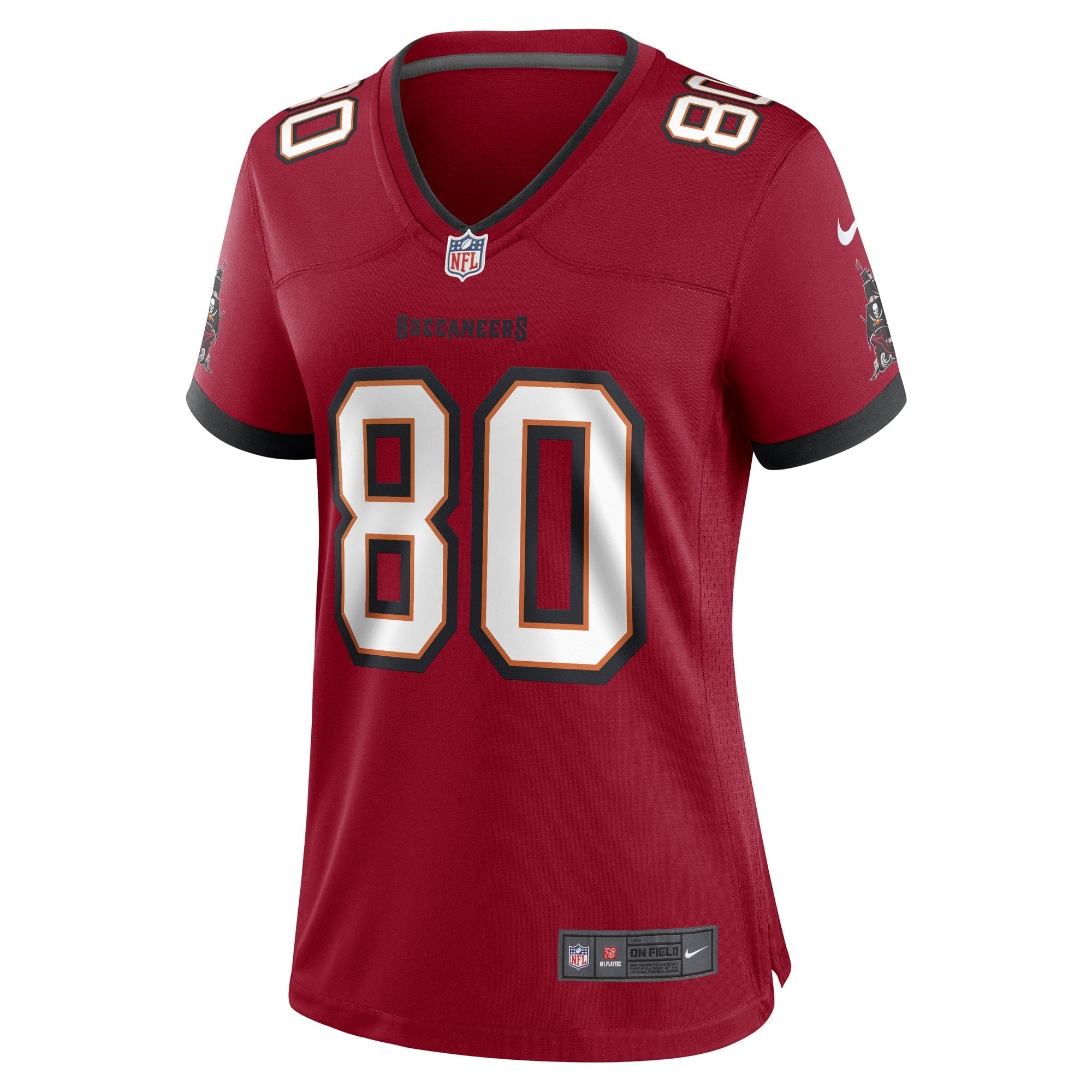 Women's Nike Kaylon Geiger Red Tampa Bay Buccaneers Game Player Jersey - PersonalJerseys