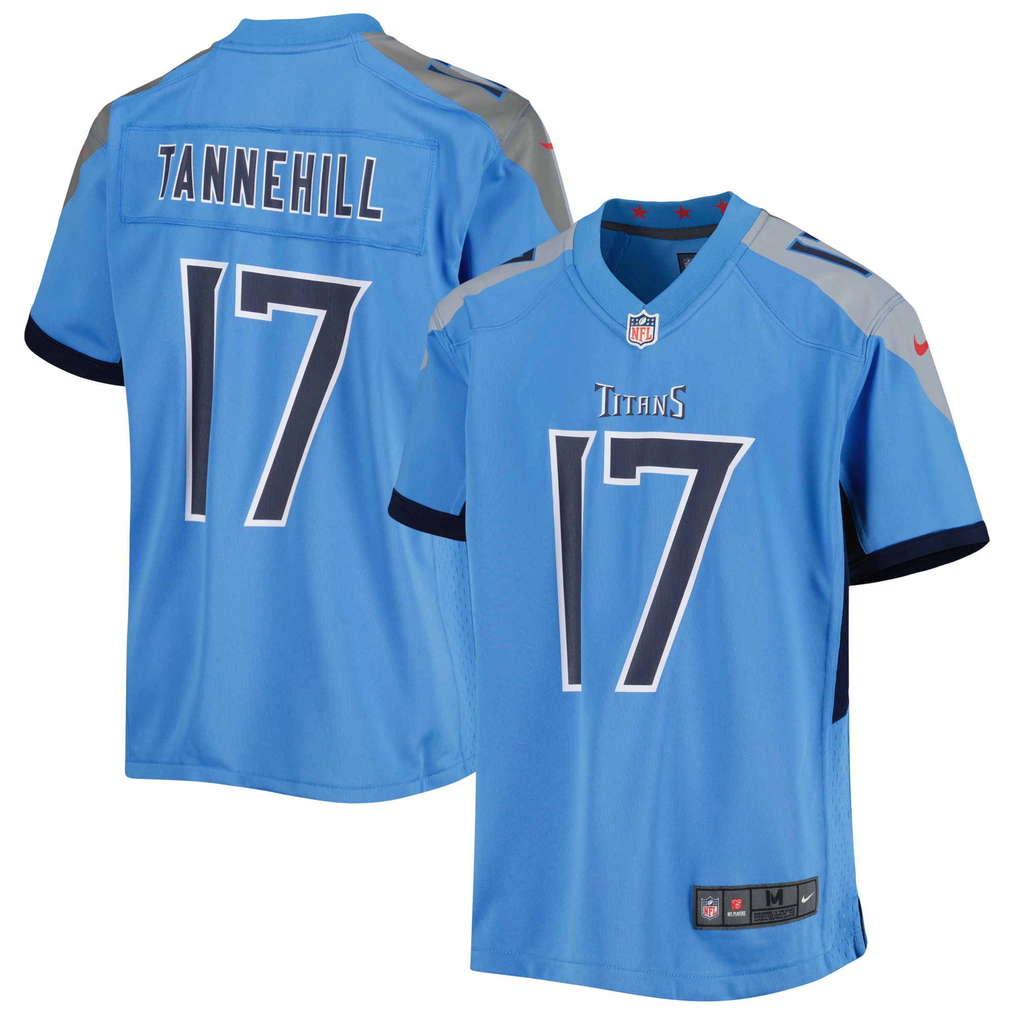 Ryan Tannehill Tennessee Titans Nike Youth Game Jersey - Light Blue - PersonalJerseys