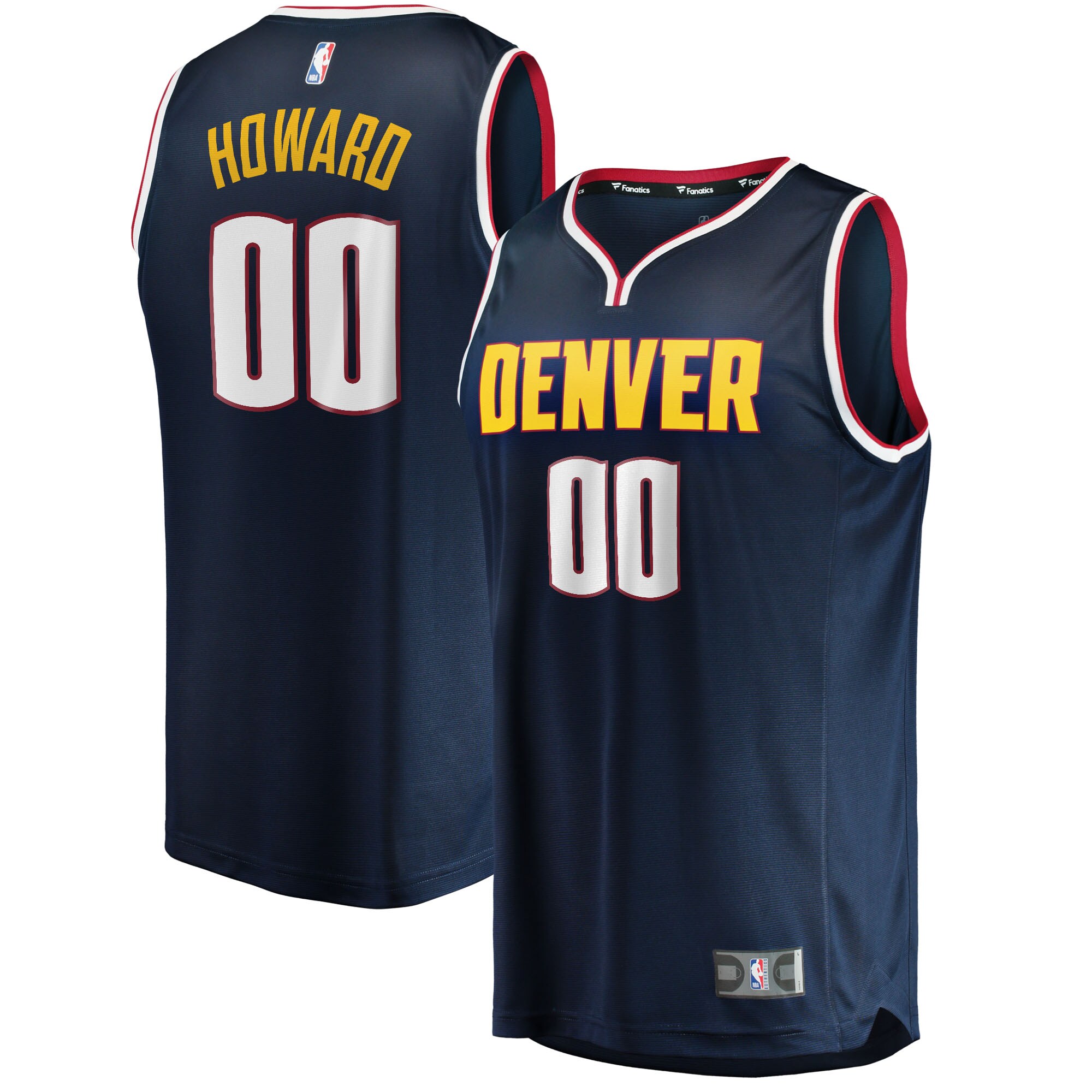 Markus Howard Denver Nuggets Fanatics Branded 2021/22 Fast Break Replica Jersey - Icon Edition - Navy - PersonalJerseys