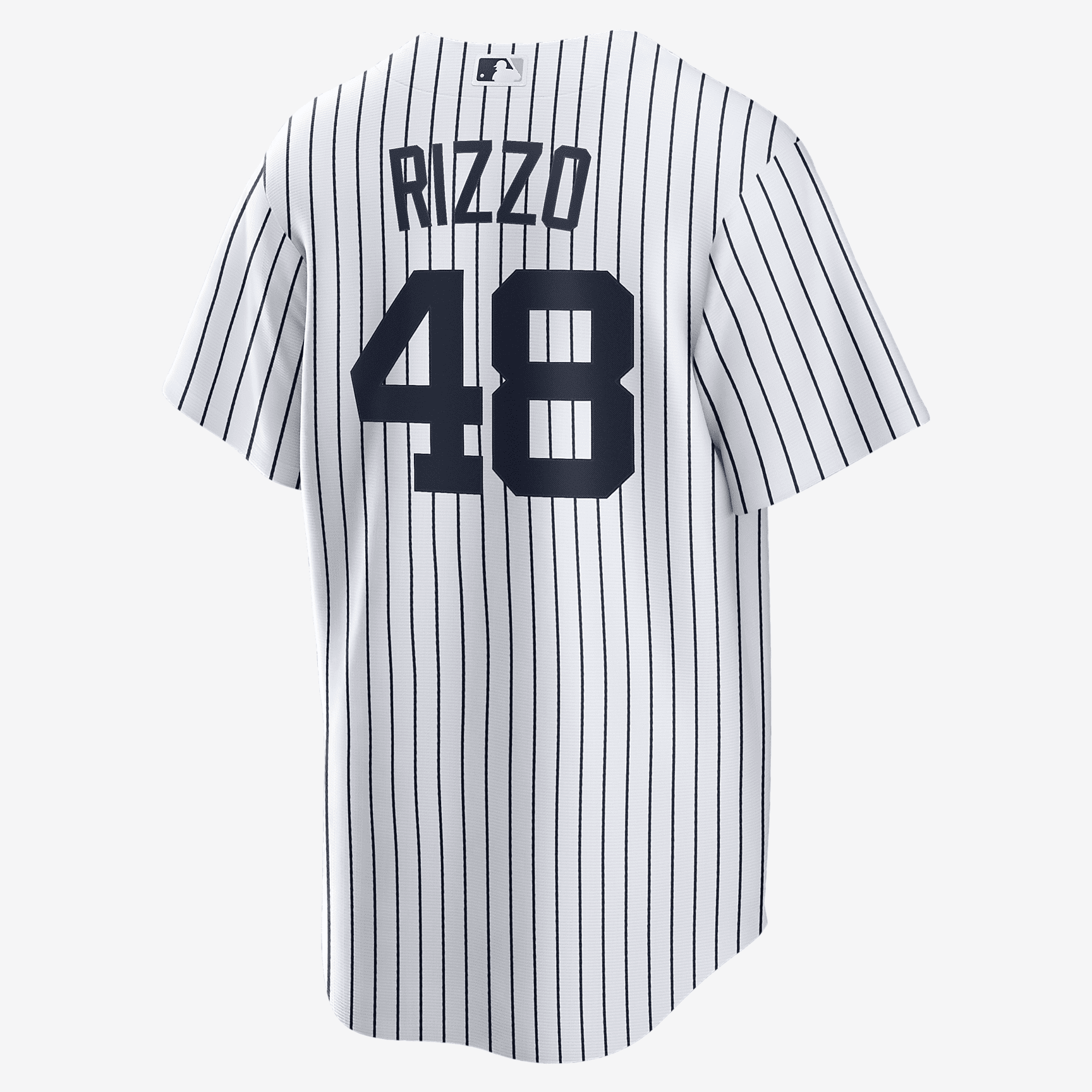 MLB New York Yankees (Anthony Rizzo) Men's Replica Baseball Jersey - White/Navy - PersonalJerseys