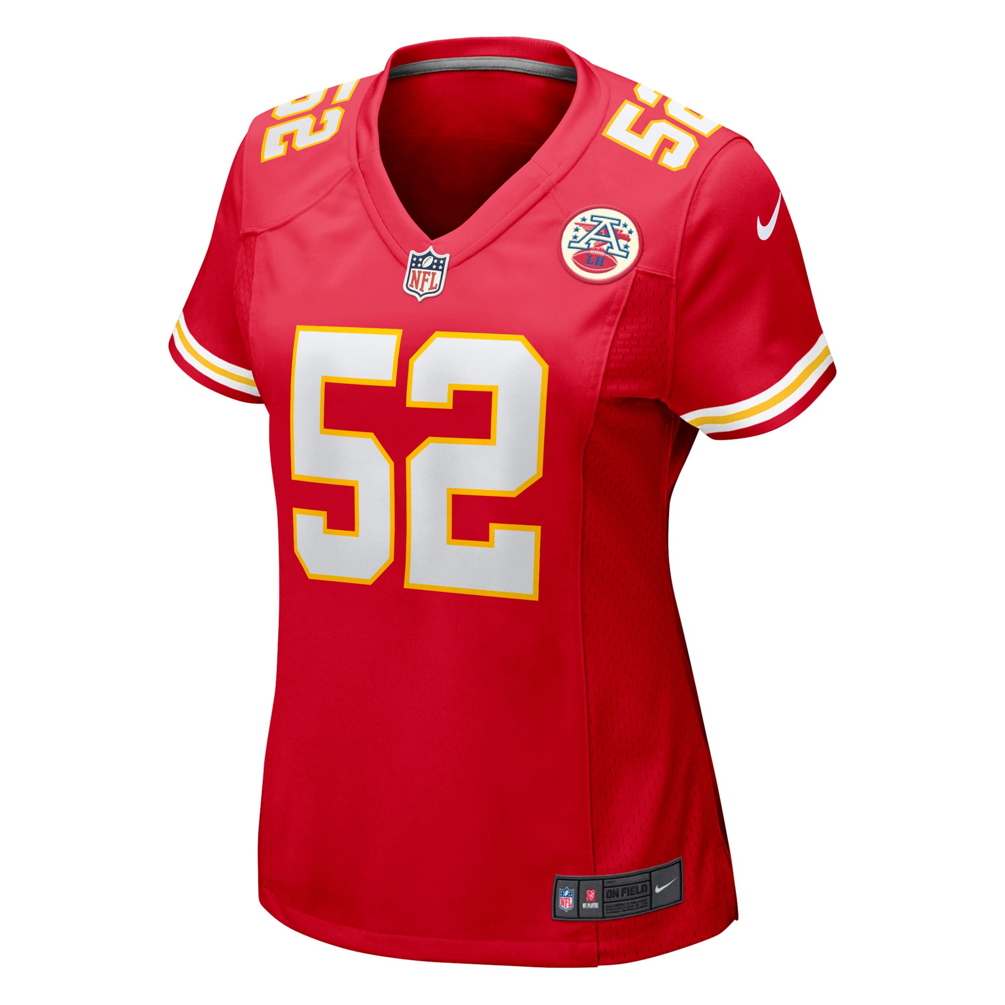 Creed Humphrey Kansas City Chiefs Nike Women's Game Jersey - Red - PersonalJerseys