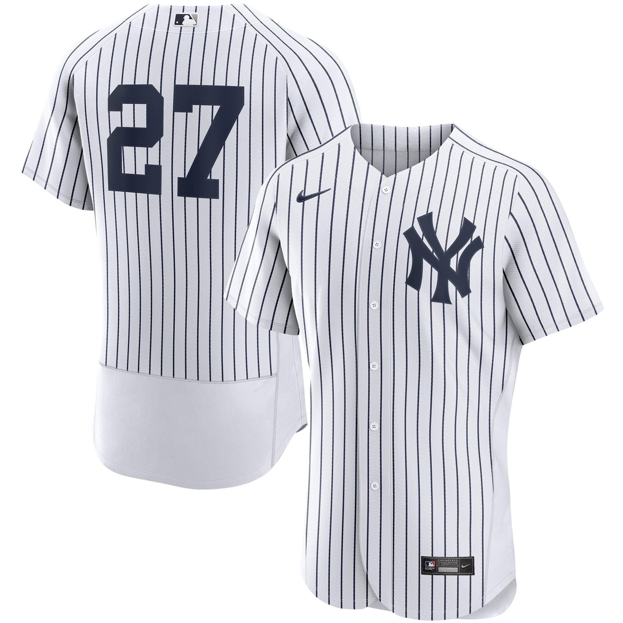 Men's Nike Giancarlo Stanton White New York Yankees Home Authentic Player Jersey - PersonalJerseys