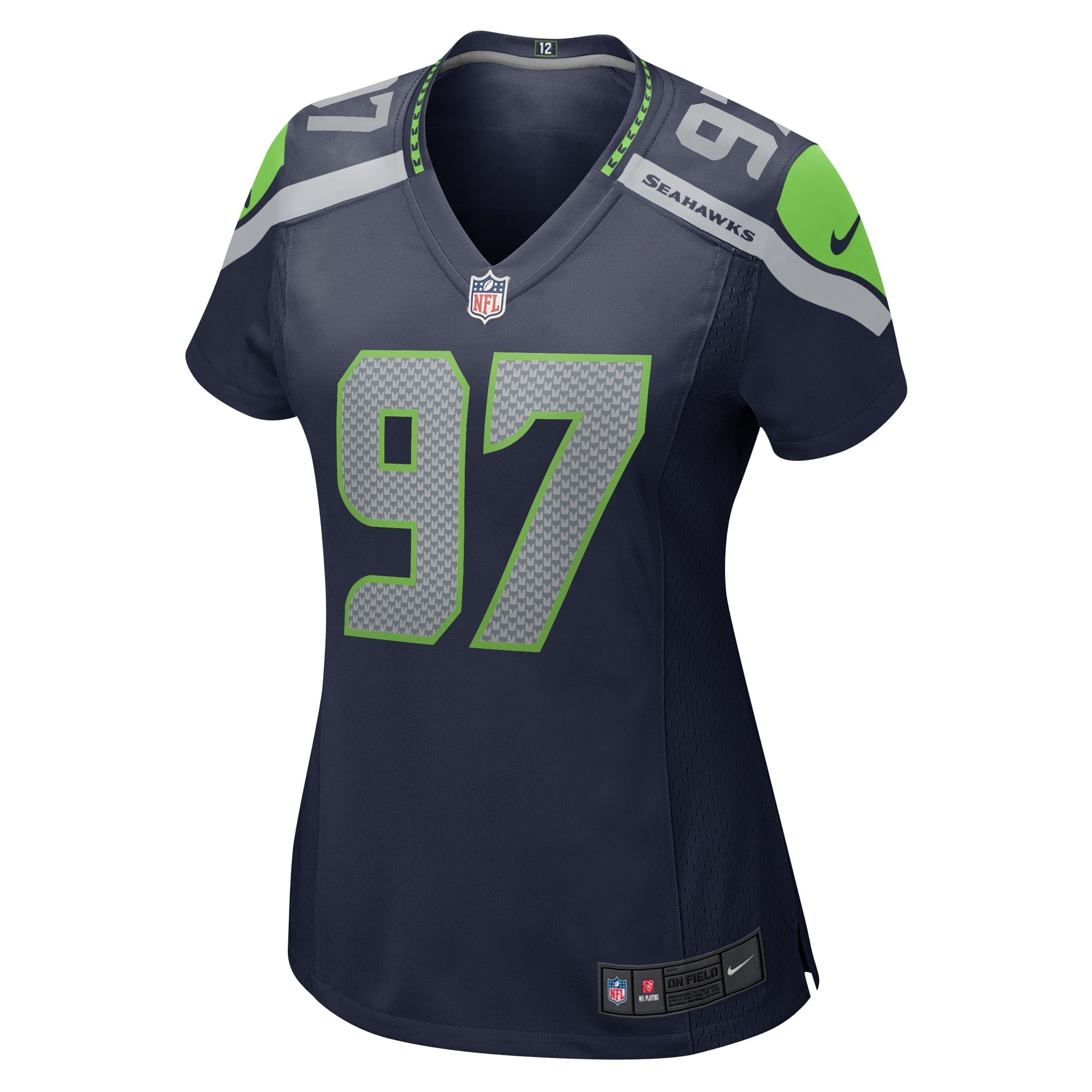 Women's Nike Poona Ford College Navy Seattle Seahawks Game Jersey - PersonalJerseys