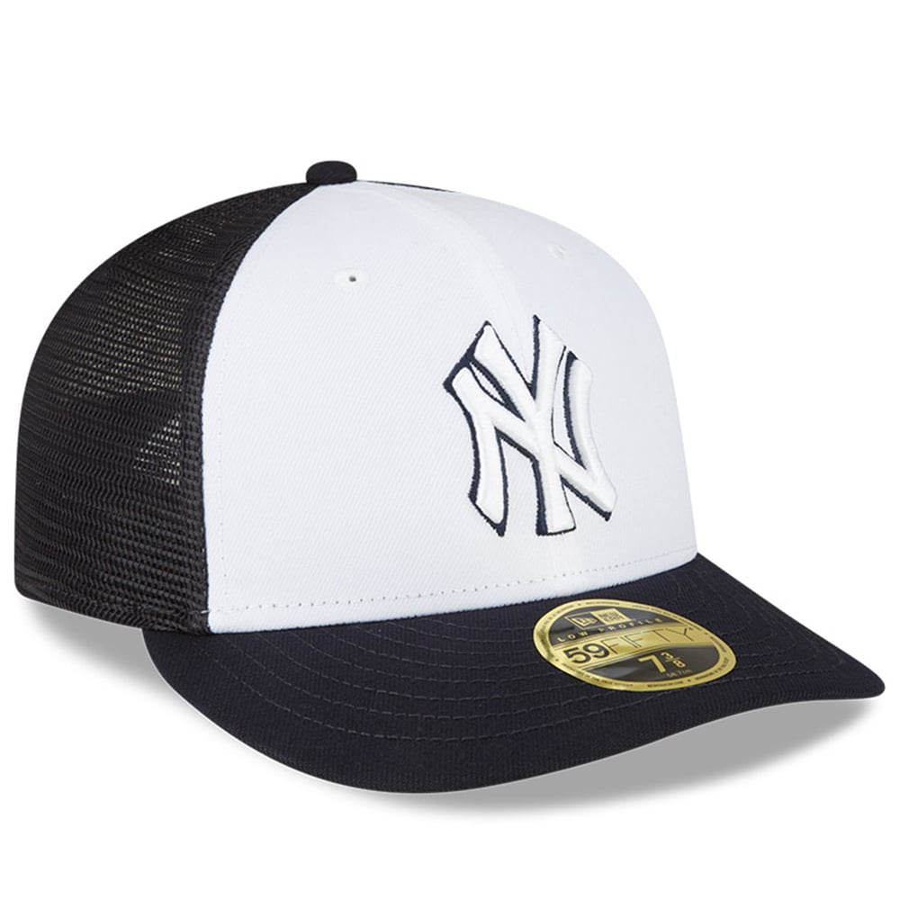 New York Yankees New Era 2023 On-Field Batting Practice Low Profile 59FIFTY Fitted Hat - Navy/White - PersonalJerseys