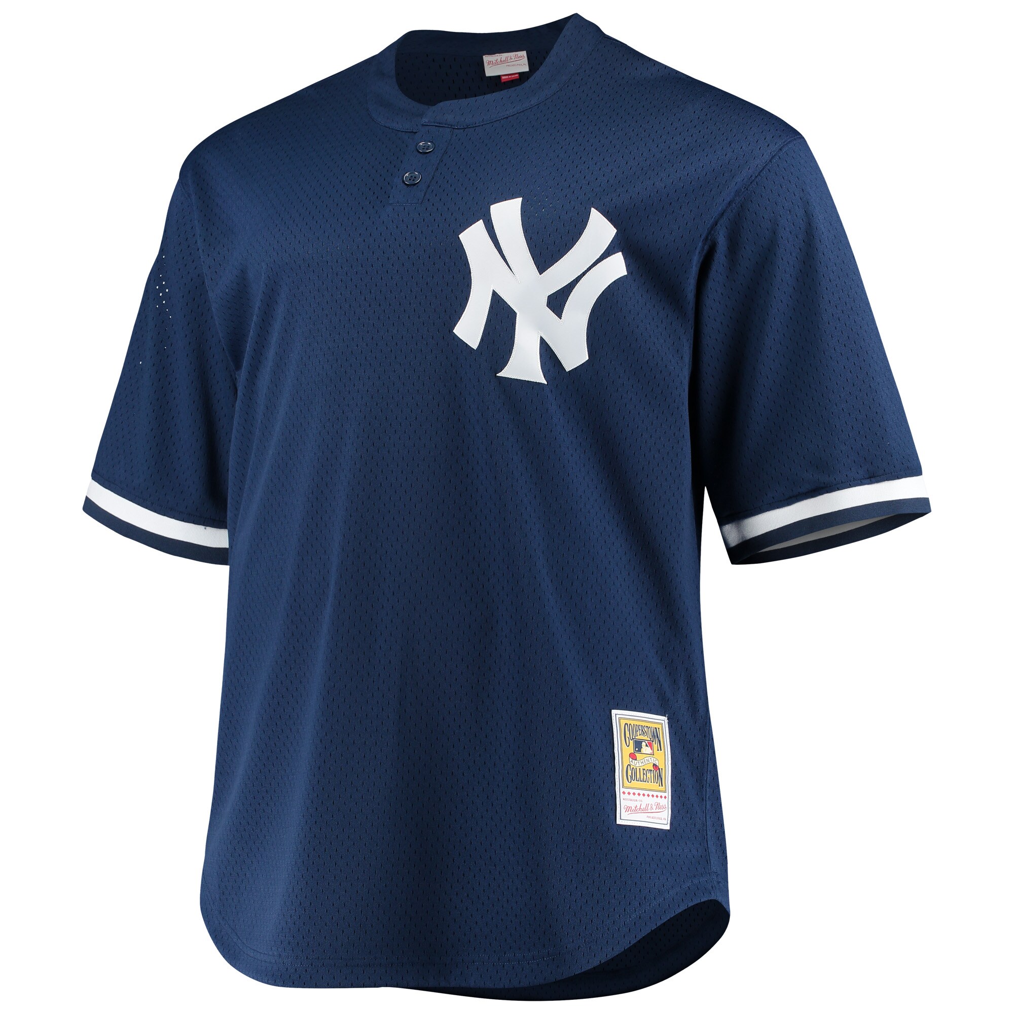 Derek Jeter New York Yankees Mitchell & Ness Big & Tall Batting Practice Replica Player Jersey - Navy - PersonalJerseys