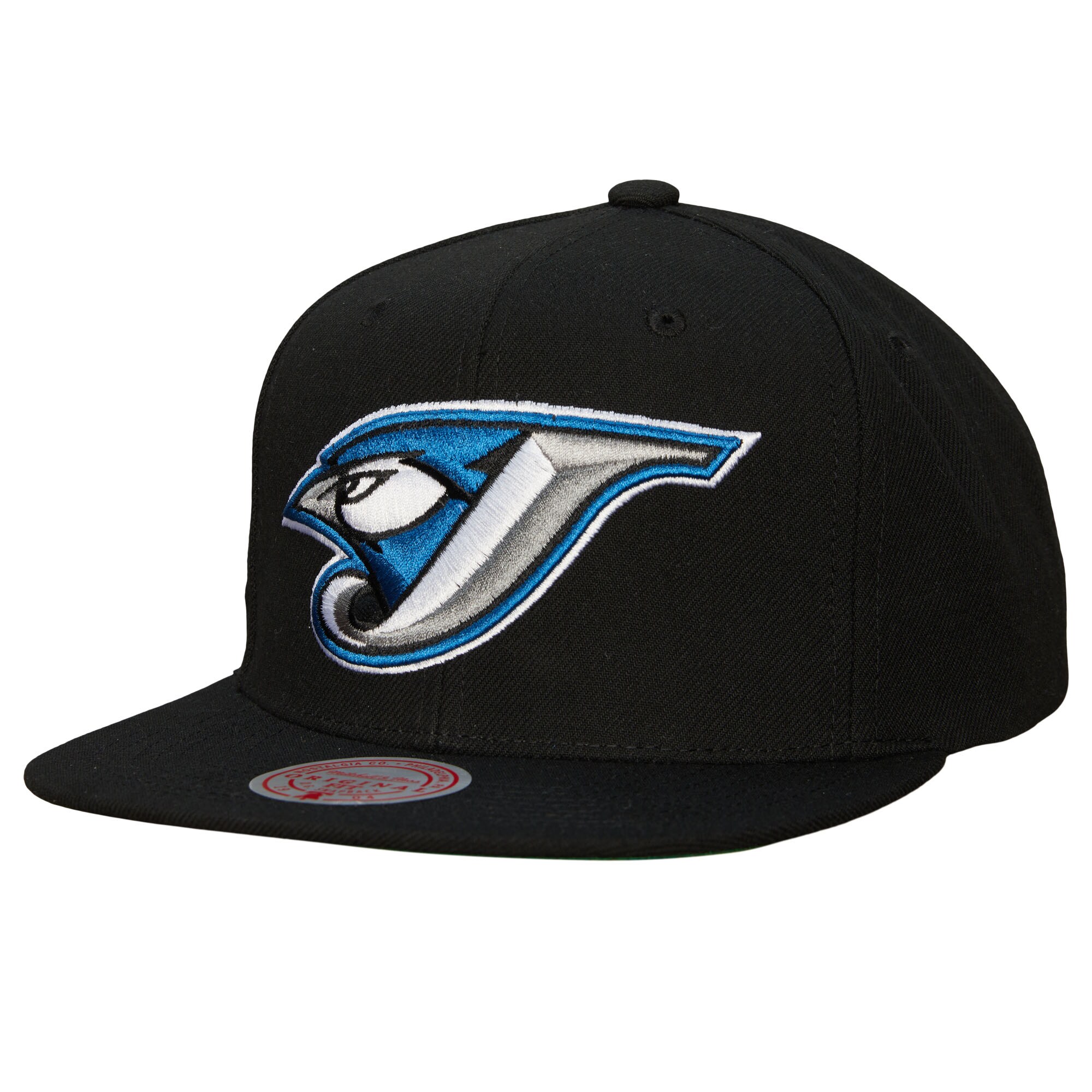 Toronto Blue Jays Mitchell & Ness Cooperstown Collection Evergreen Snapback Hat - Black - PersonalJerseys