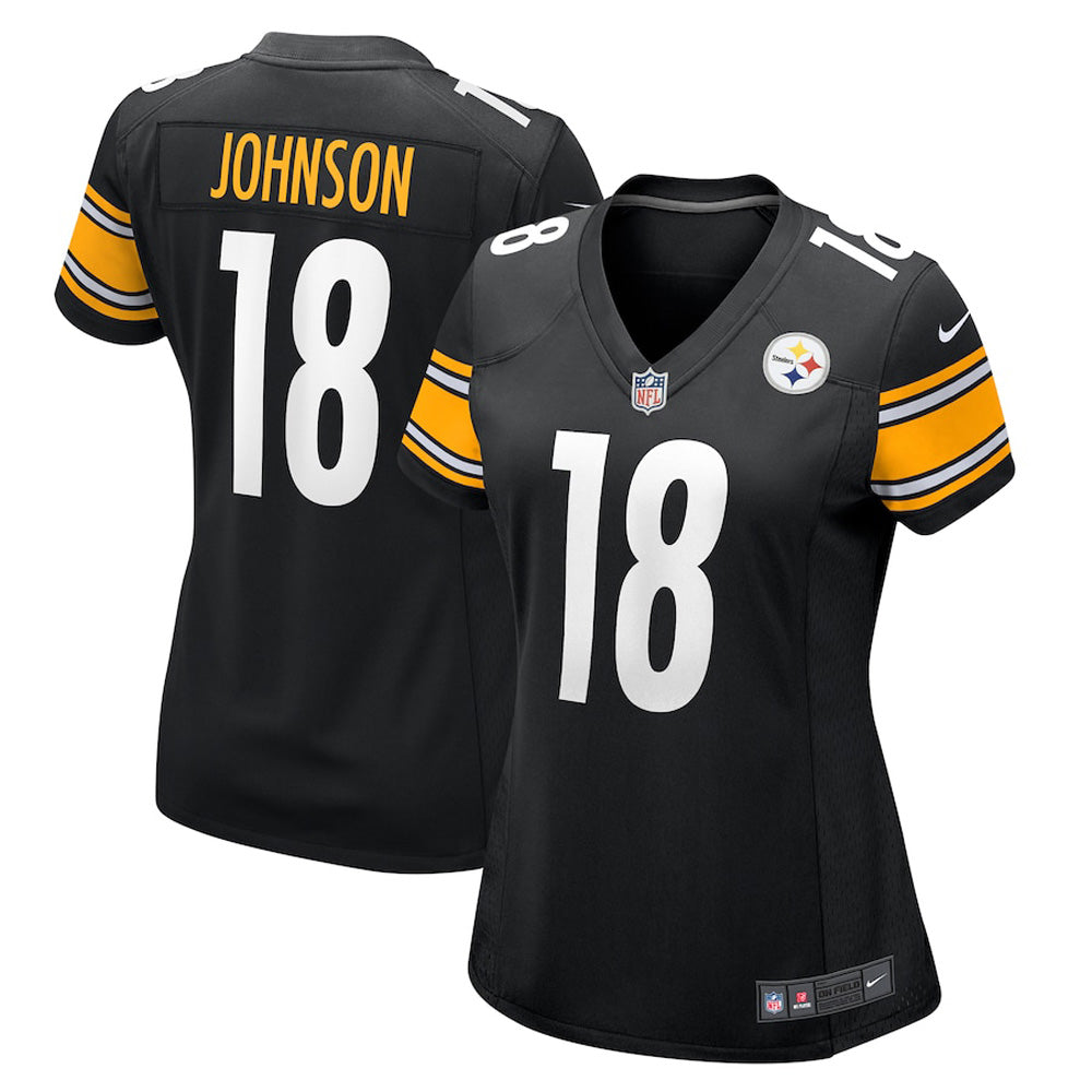 Women's Pittsburgh Steelers Diontae Johnson Game Jersey - Black - PersonalJerseys