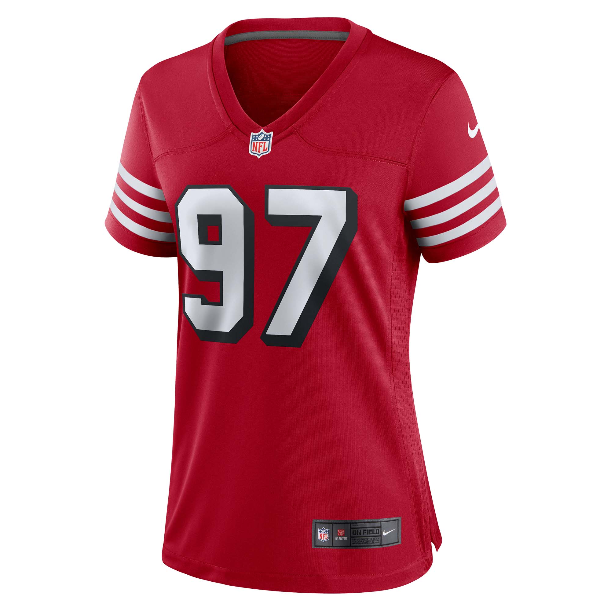 San Francisco 49ers Bryant Young Scarlet Retired Alternate Game Jersey for Youth Women Men - Friend Lounge Store - Shop for All Things Jerseys Sports - PersonalJerseys