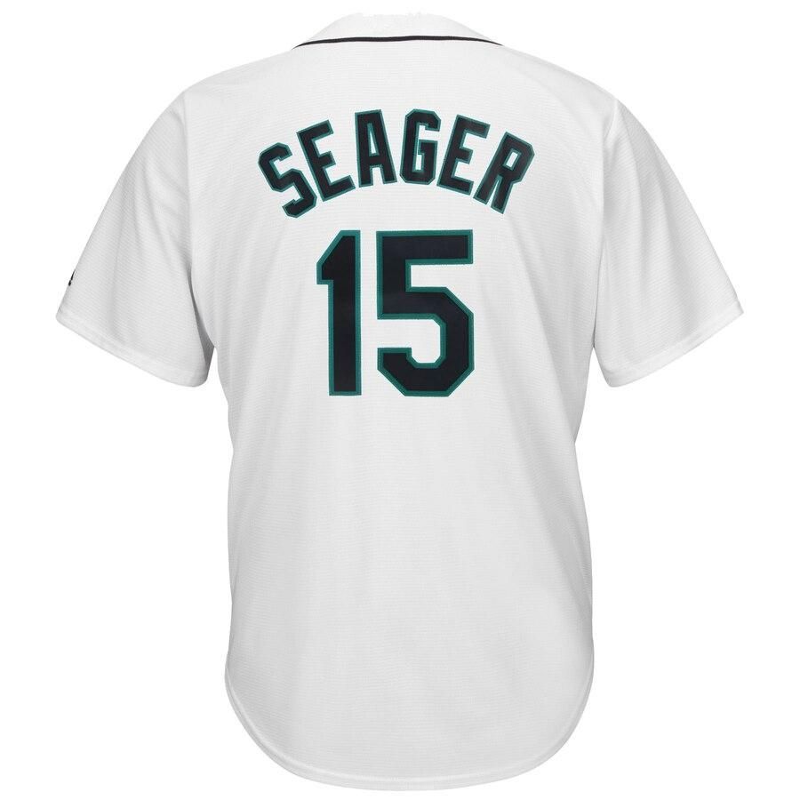 Kyle Seager Seattle Mariners Majestic Cool Base Player Jersey - White - Friend Lounge Store - Shop for All Things Jerseys Sports - PersonalJerseys