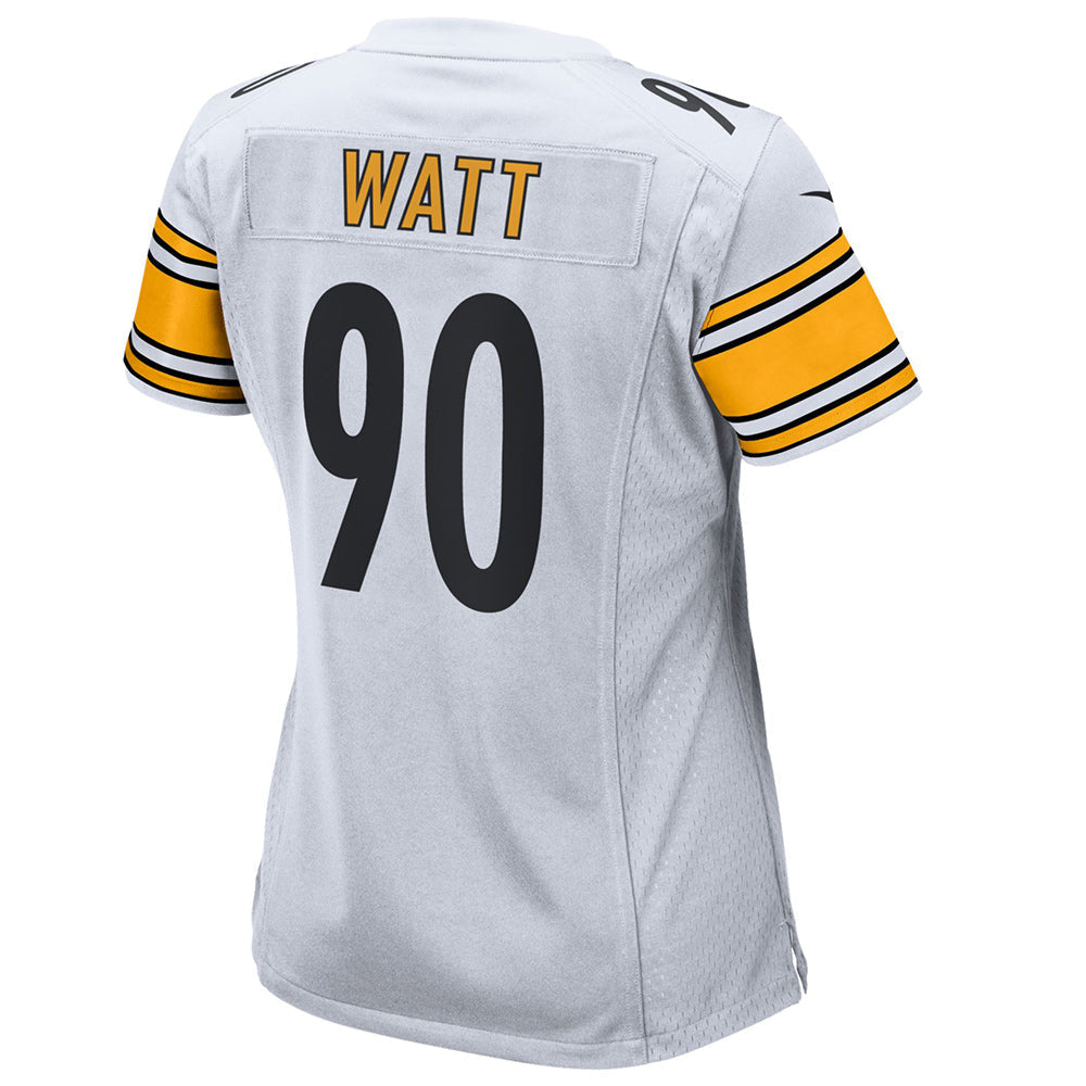 Womens Pittsburgh Steelers TJ Watt Game Vapor Jersey White - PersonalJerseys