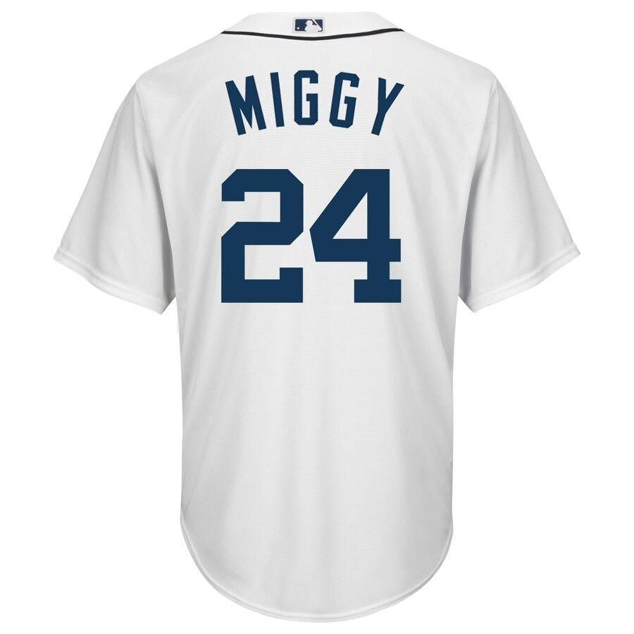 Miguel Cabrera Detroit Tigers Majestic Nickname Cool Base Player Jersey - White - Friend Lounge Store - Shop for All Things Jerseys Sports - PersonalJerseys
