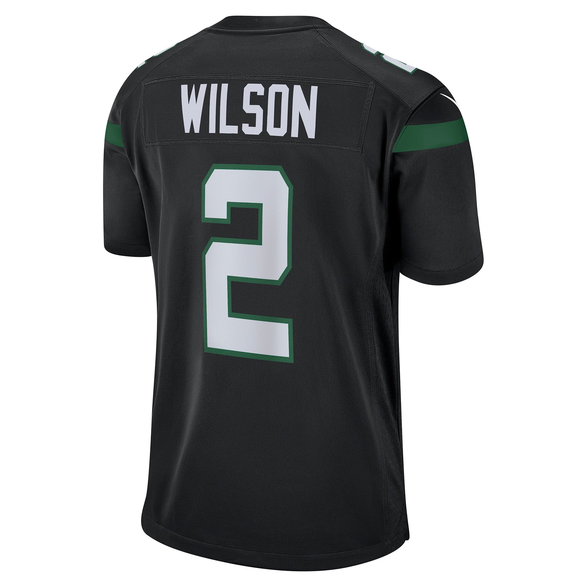 Men's Nike Zach Wilson Stealth Black New York Jets Game Jersey - PersonalJerseys
