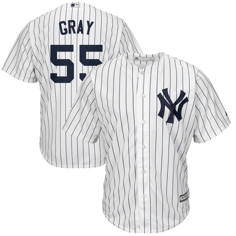 Sonny Gray New York Yankees Majestic Cool Base Player Jersey - White - Friend Lounge Store - Shop for All Things Jerseys Sports - PersonalJerseys