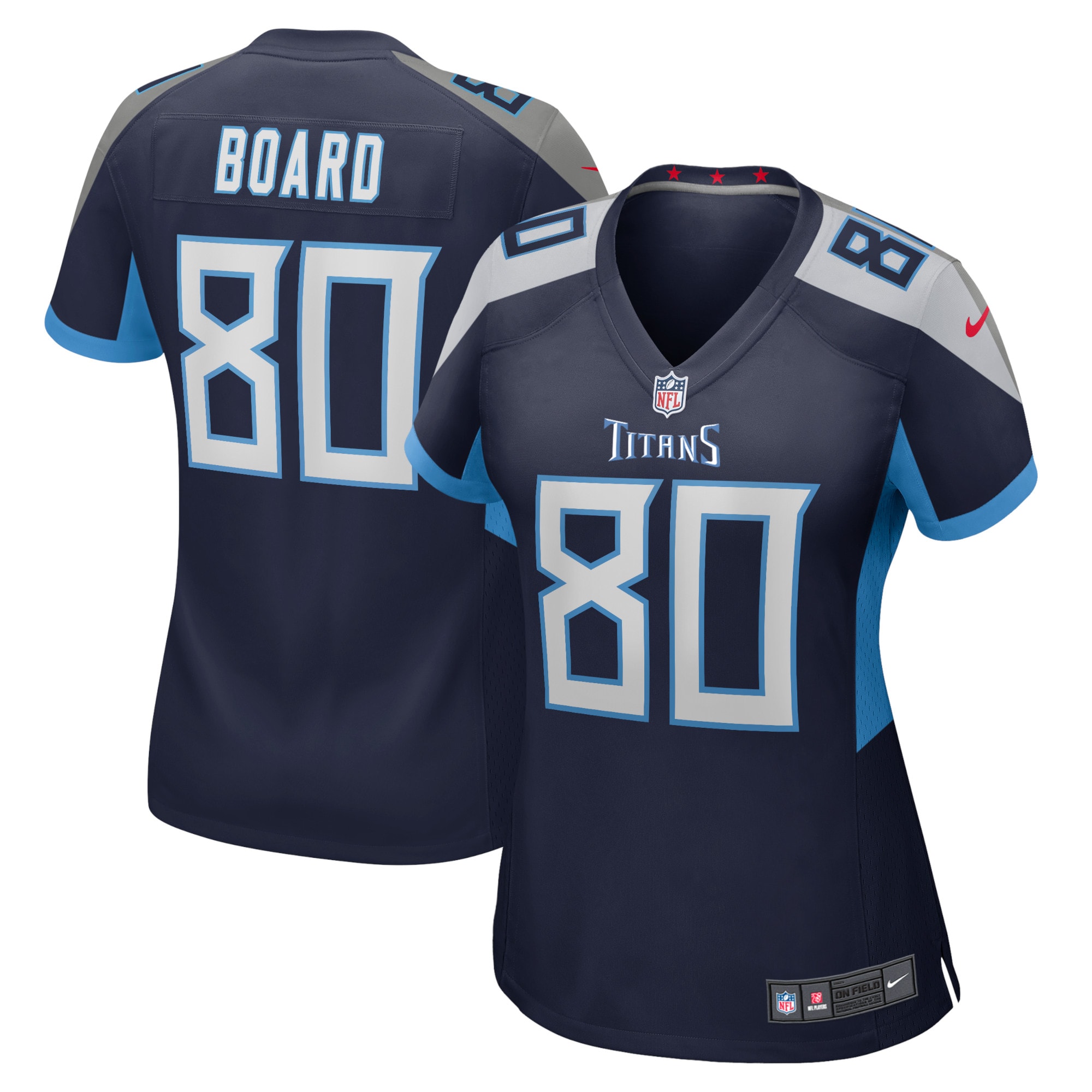 C.J. Board Tennessee Titans Nike Women's Home Game Player Jersey - Navy - PersonalJerseys