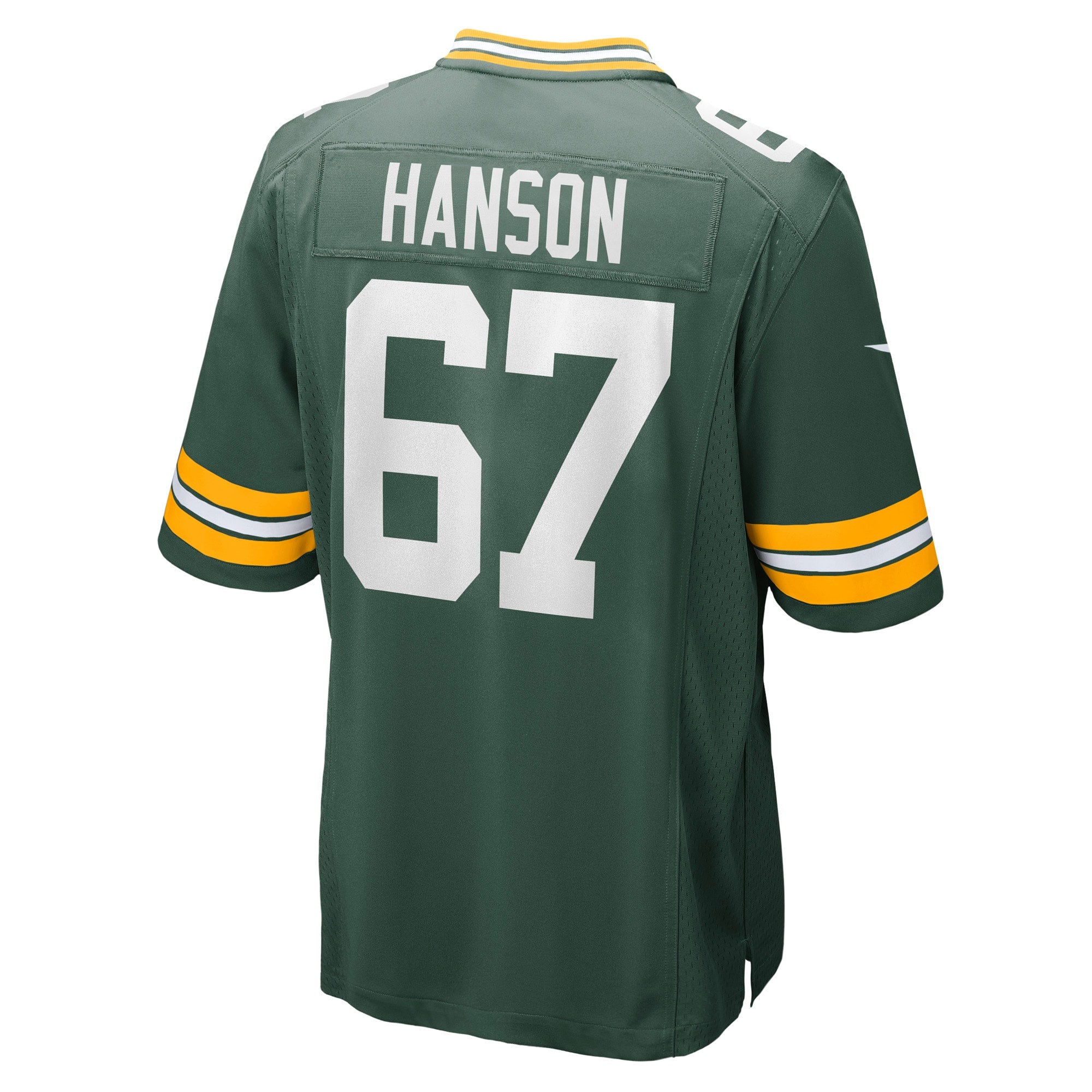 Men's Nike Jake Hanson Green Green Bay Packers Game Jersey - PersonalJerseys
