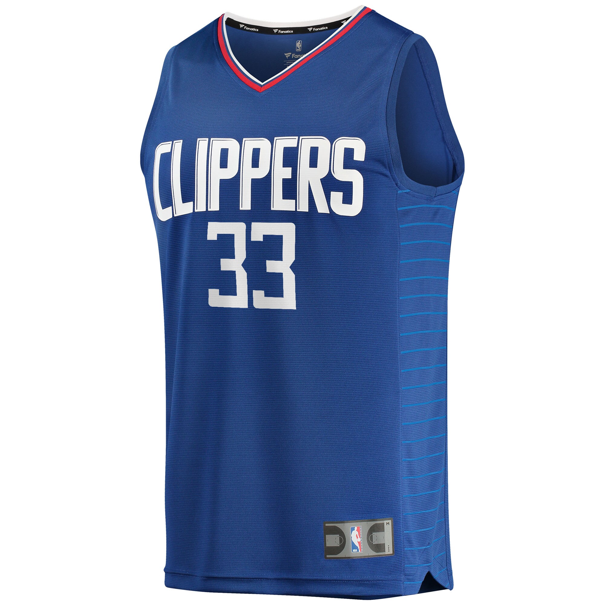 Nicolas Batum LA Clippers Fanatics Branded Youth 2021/22 Fast Break Replica Jersey - Icon Edition - Royal - PersonalJerseys