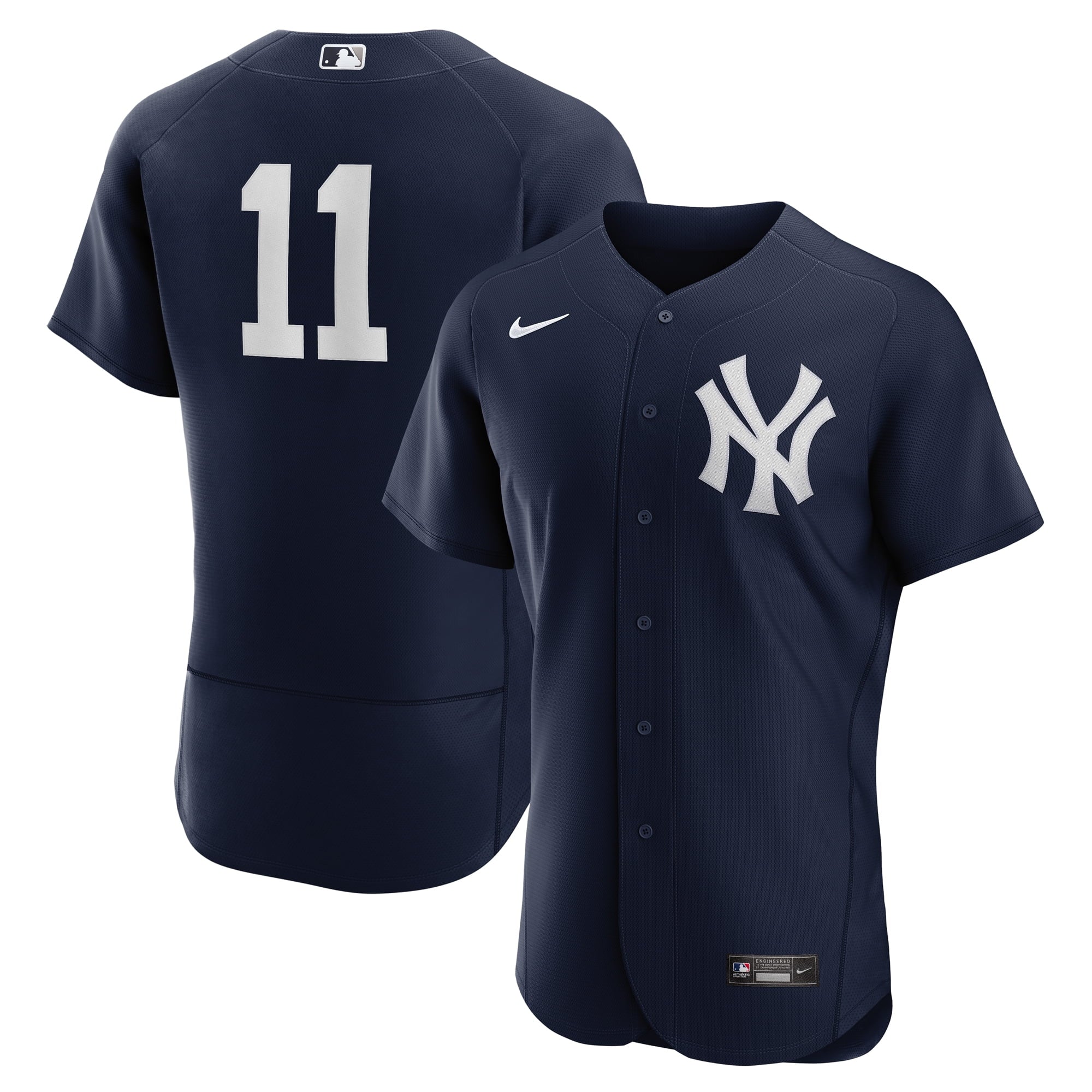 Men's Nike Anthony Volpe Navy New York Yankees Alternate Authentic Jersey - PersonalJerseys