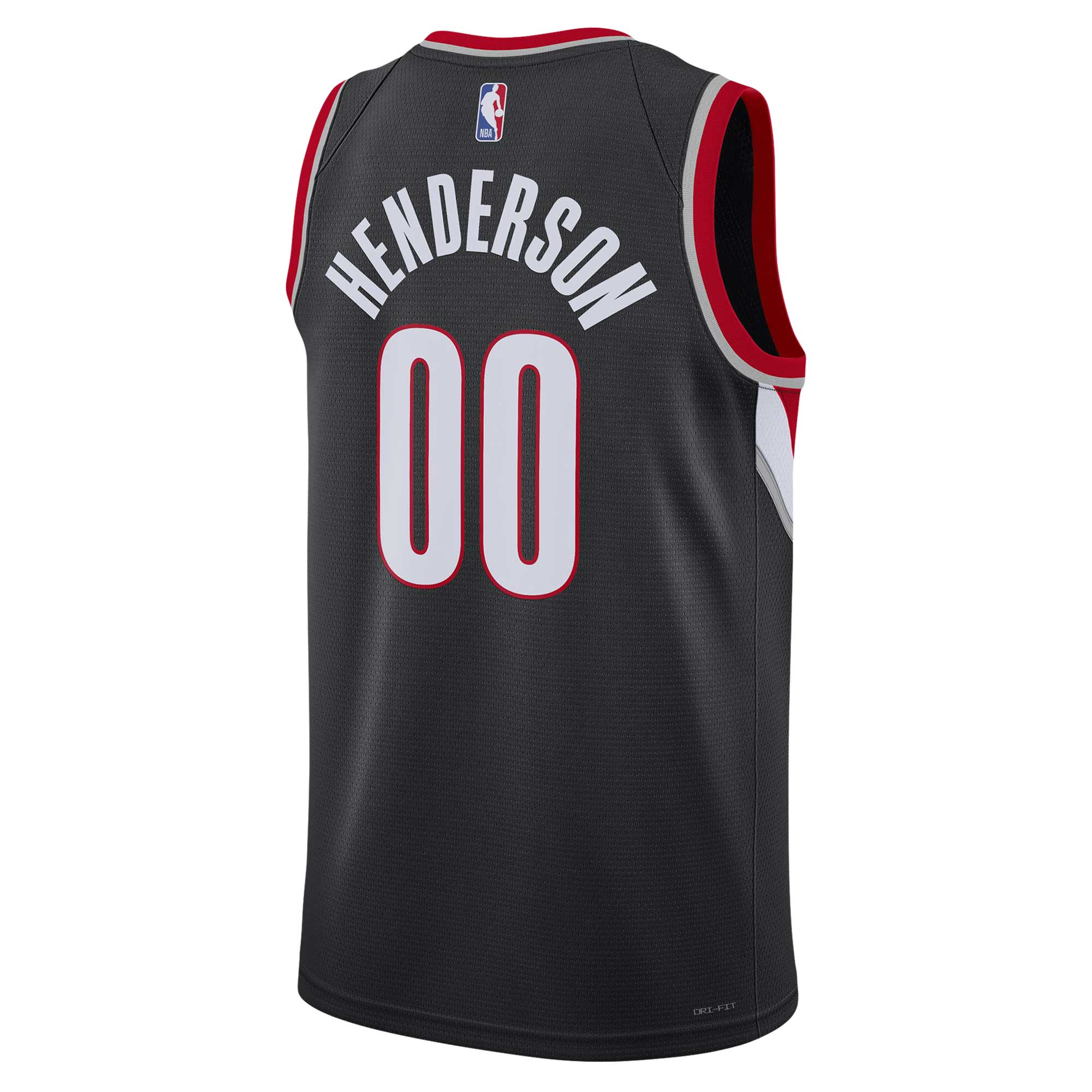 Scoot Henderson Portland Trail Blazers Nike Unisex 2023 NBA Draft Swingman Jersey - Icon Edition - Black - PersonalJerseys