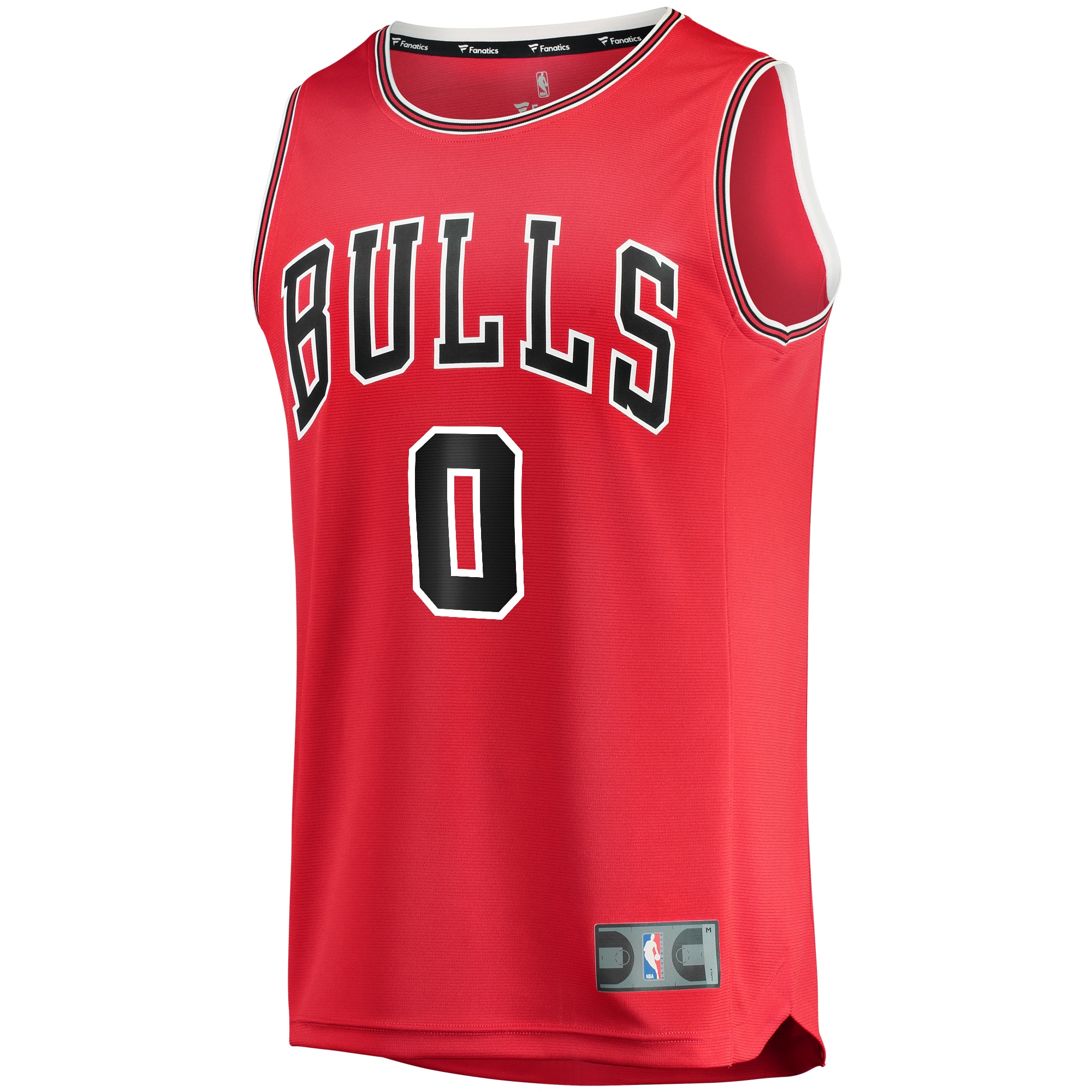 Coby White Chicago Bulls Fanatics Branded Replica Fast Break Jersey Red - Icon Edition - PersonalJerseys