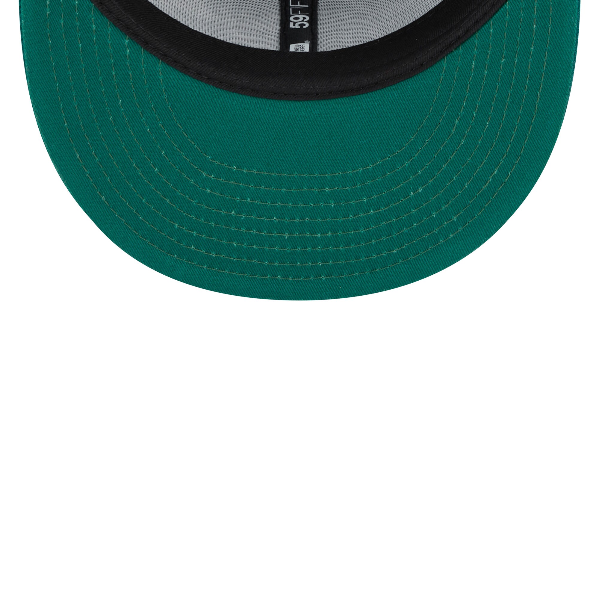 Milwaukee Bucks New Era Script 59FIFTY Fitted Hat - Augusta Green - PersonalJerseys