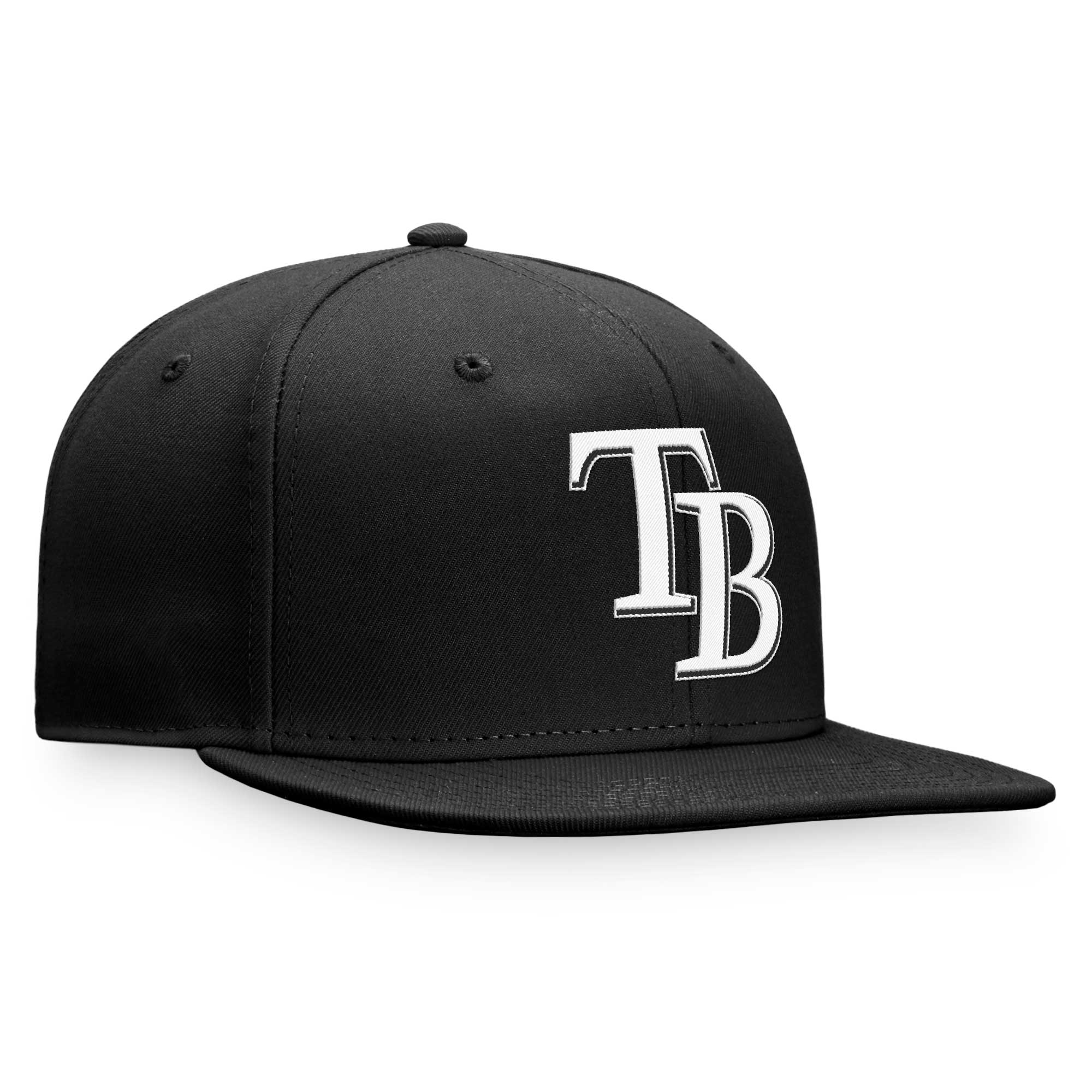 Tampa Bay Rays Fanatics Branded Snapback Hat - Black - PersonalJerseys