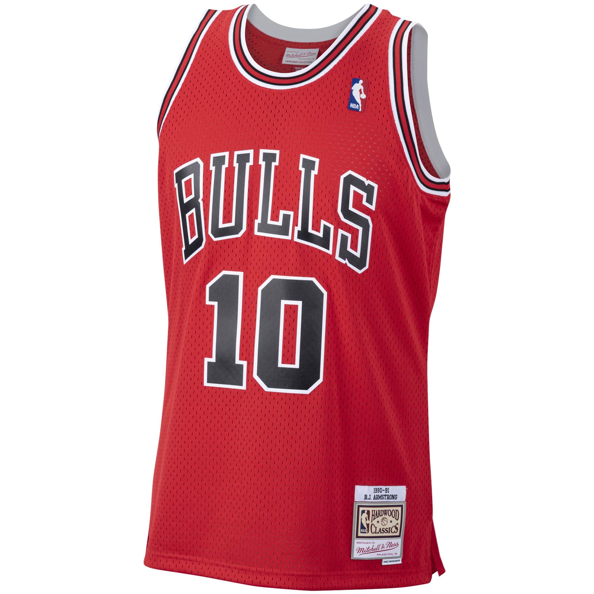 B.J. Armstrong Chicago Bulls Mitchell &Ness 2001/02 Hardwood Classics Swingman Jersey - Scarlet - PersonalJerseys