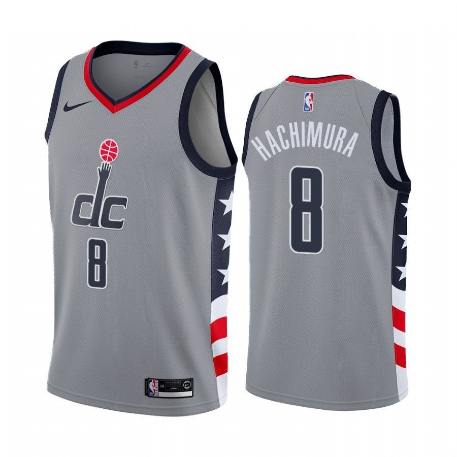 Rui Hachimura Washington Wizards Gray City Edition 2020-21 Jersey - Friend Lounge Store - Shop for All Things Jerseys Sports - PersonalJerseys