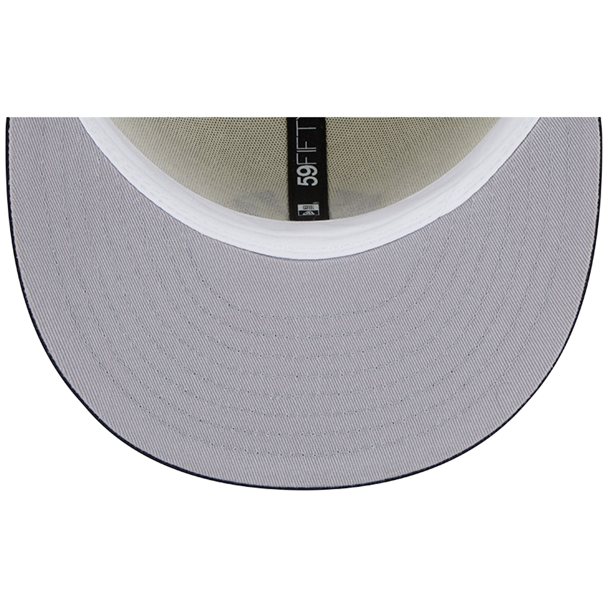 New York Yankees New Era Retro 59FIFTY Fitted Hat - Stone/Navy - PersonalJerseys