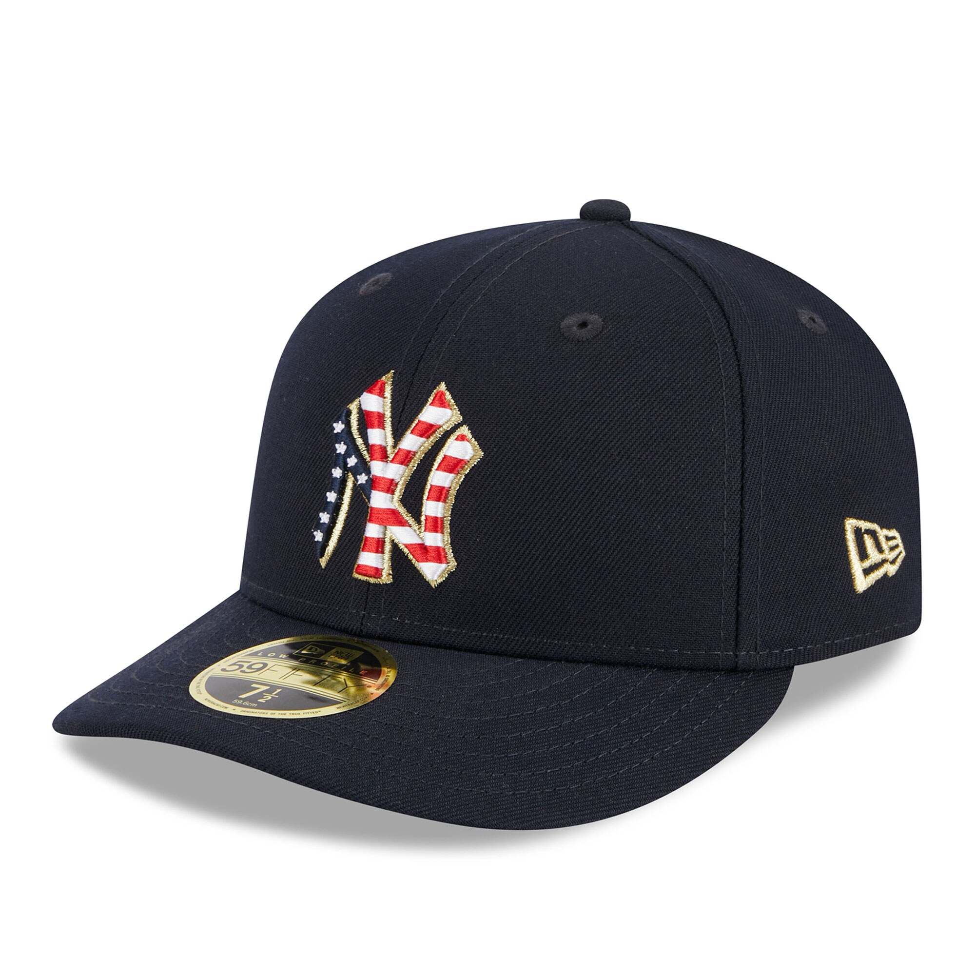 New York Yankees New Era 2023 Fourth of July Low Profile 59FIFTY Fitted Hat - Navy - PersonalJerseys