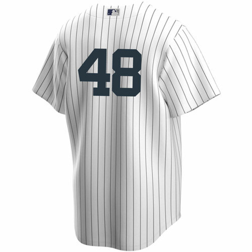 Men's Anthony Rizzo #48 White New York Yankees Home Official Replica Player Jersey - PersonalJerseys