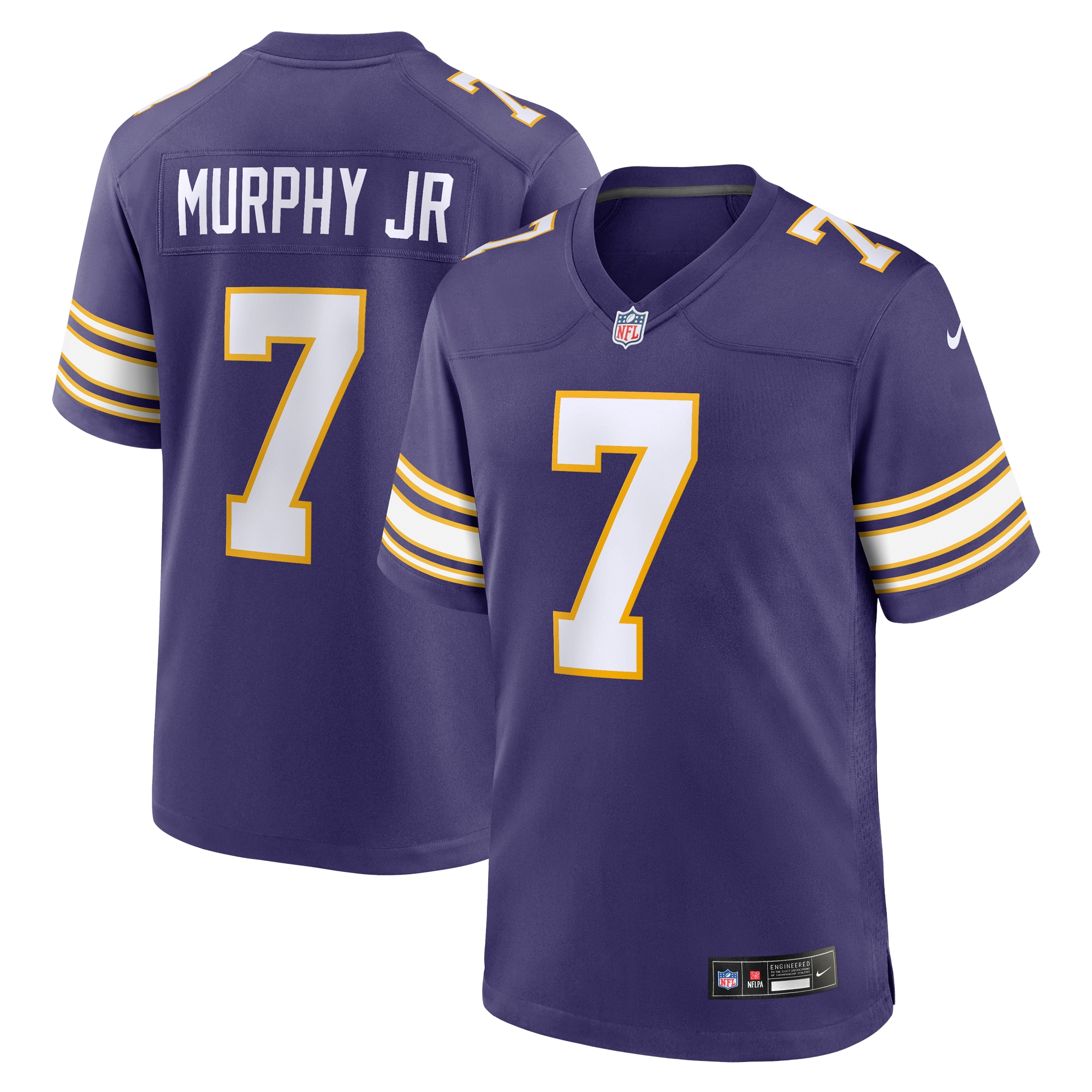 Byron Murphy Jr. Minnesota Vikings Nike Classic Player Game Jersey - Purple - PersonalJerseys