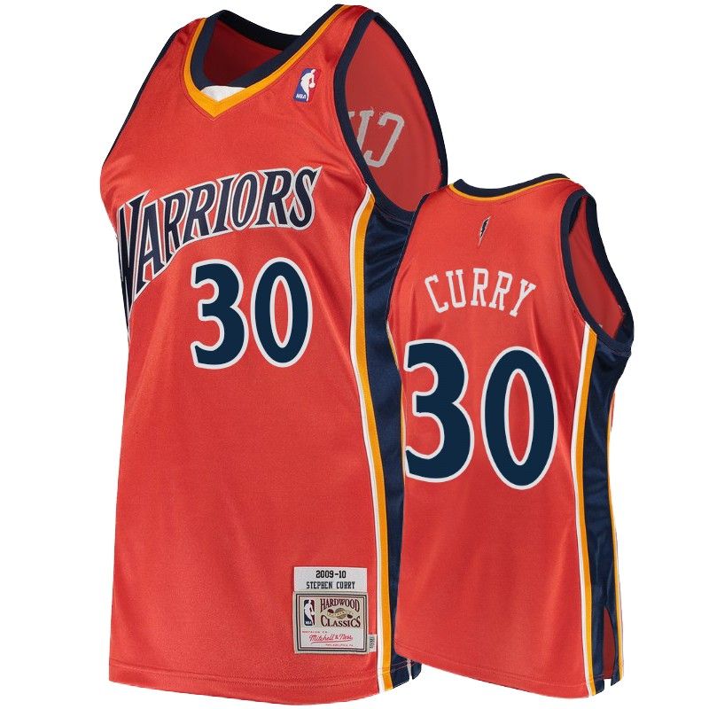 Golden State Warriors #30 Stephen Curry Orange 2009-10 Hardwood Classics Jersey - Friend Lounge Store - Shop for All Things Jerseys Sports - PersonalJerseys