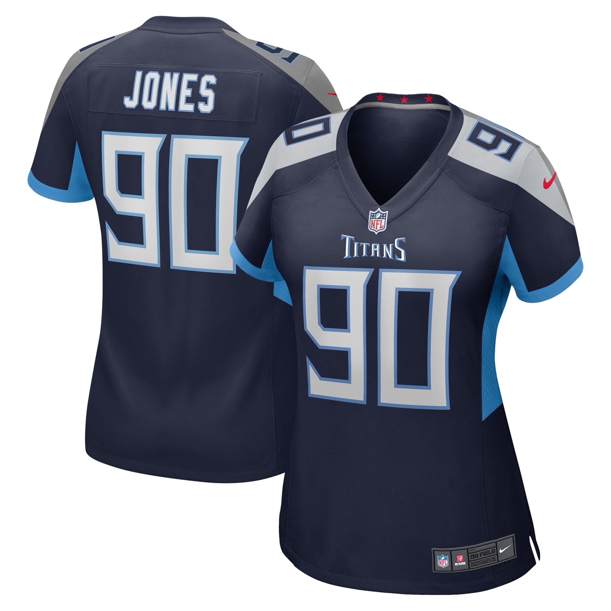 DaQuan Jones Tennessee Titans Nike Women's Game Jersey - Navy - PersonalJerseys