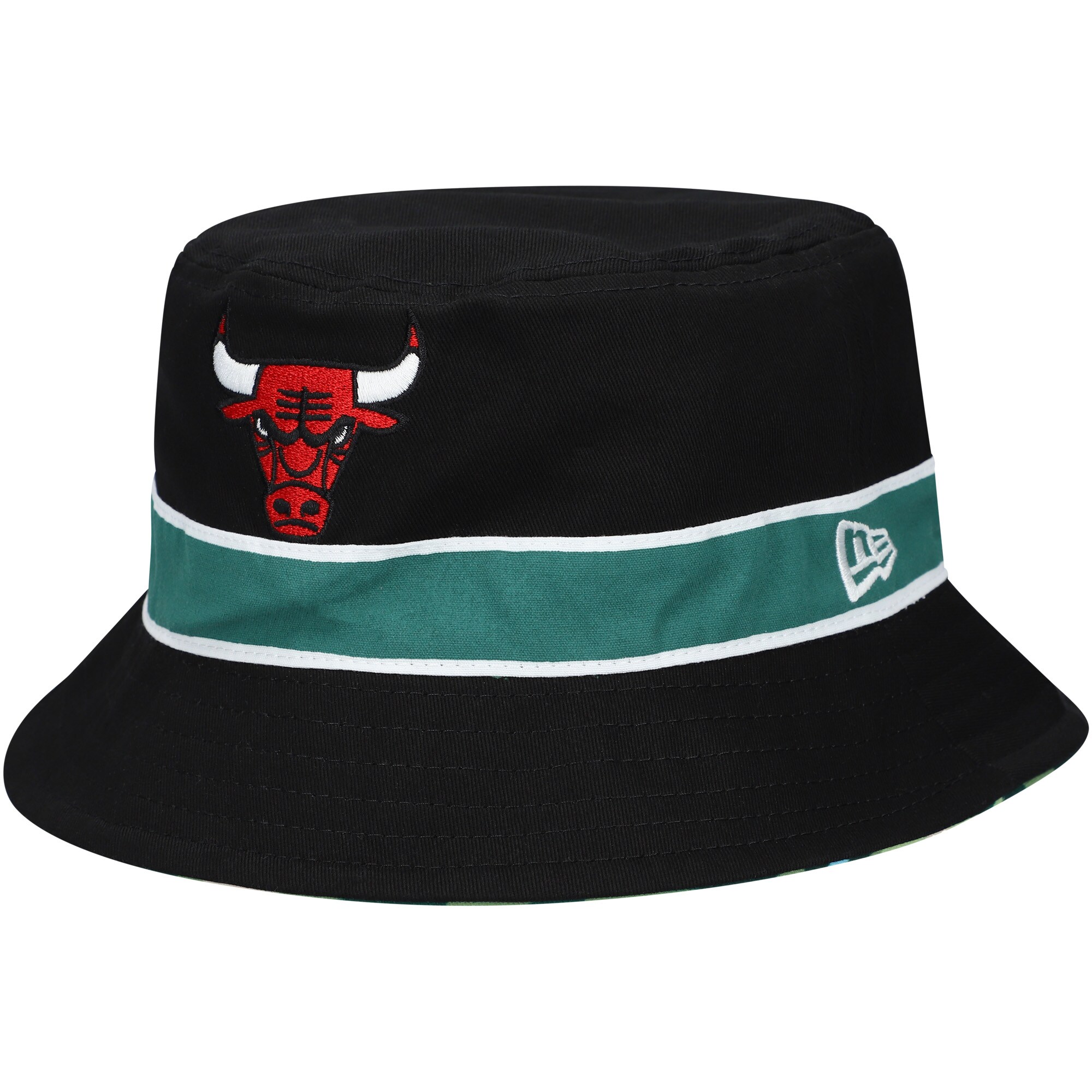 Chicago Bulls New Era Reversible Bucket Hat - Black - PersonalJerseys