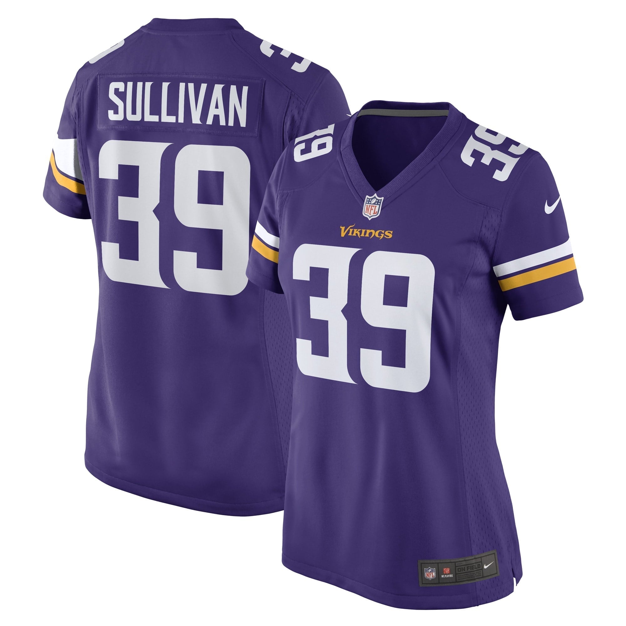 Women's Nike Chandon Sullivan Purple Minnesota Vikings Game Player Jersey - PersonalJerseys
