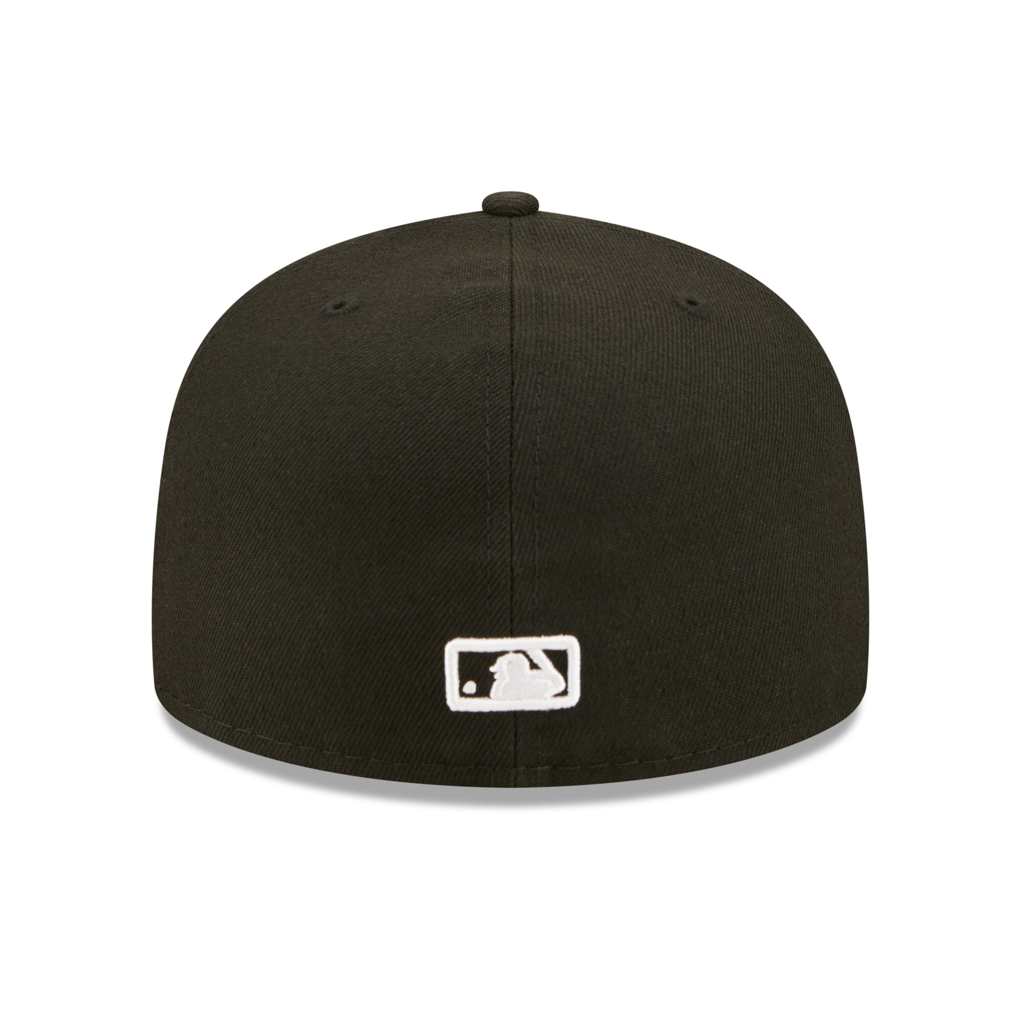 New York Yankees New Era Team Logo 59FIFTY Fitted Hat - Black - PersonalJerseys
