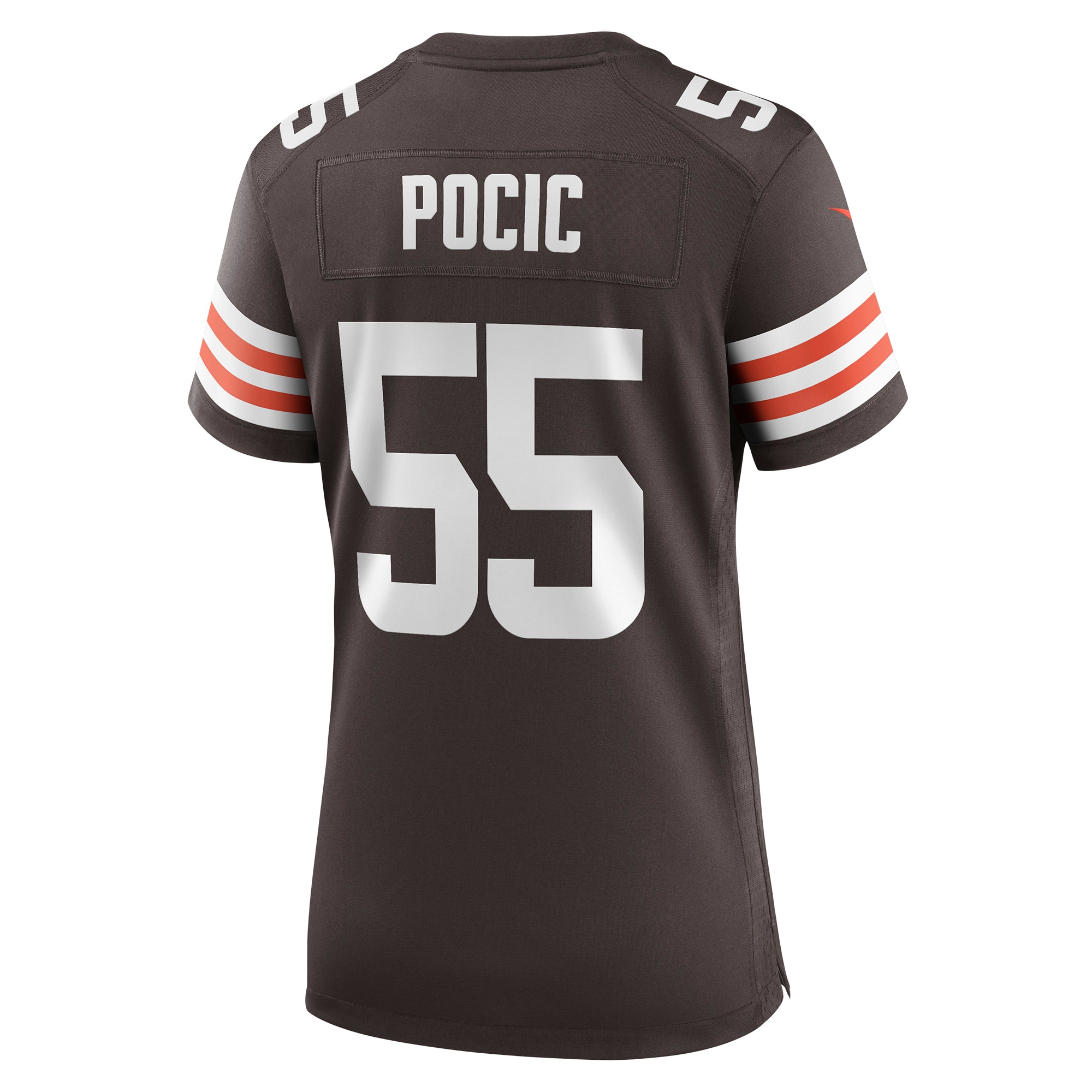 Cleveland Browns Ethan Pocic Brown Game Jersey for Youth Women Men - Friend Lounge Store - Shop for All Things Jerseys Sports - PersonalJerseys