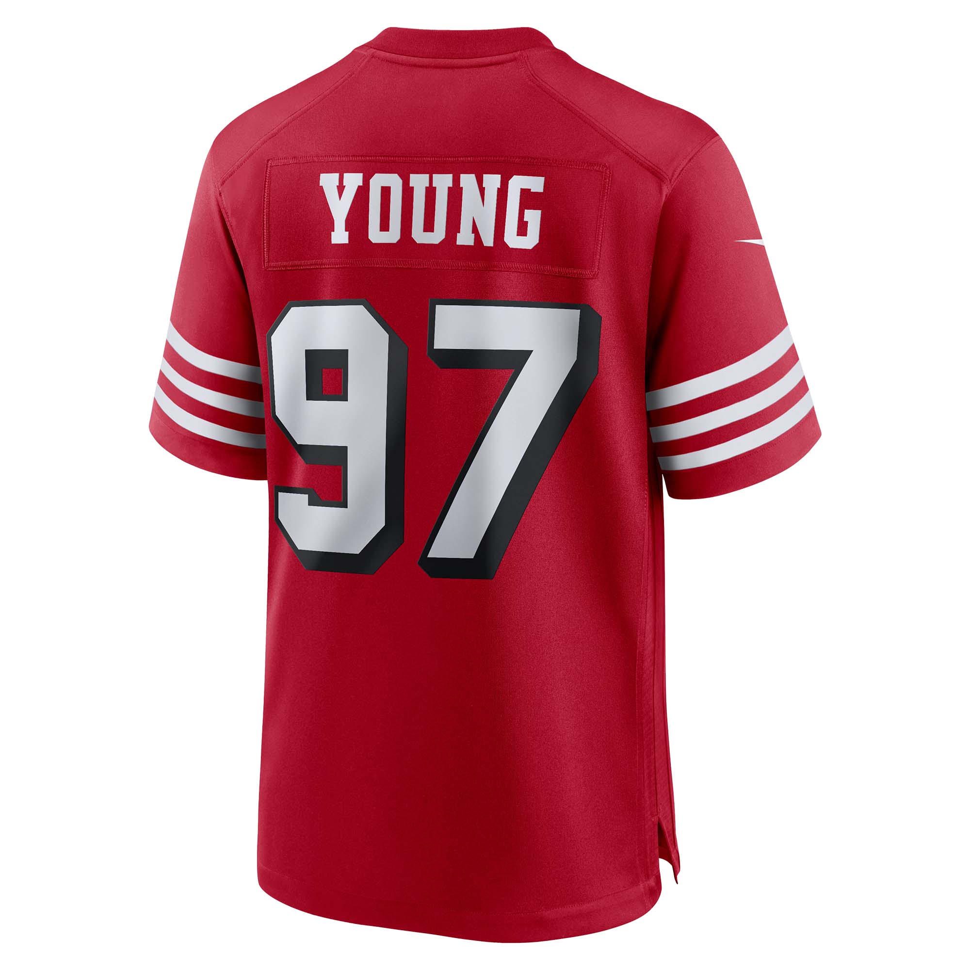 San Francisco 49ers Bryant Young Scarlet Retired Alternate Game Jersey for Youth Women Men - Friend Lounge Store - Shop for All Things Jerseys Sports - PersonalJerseys